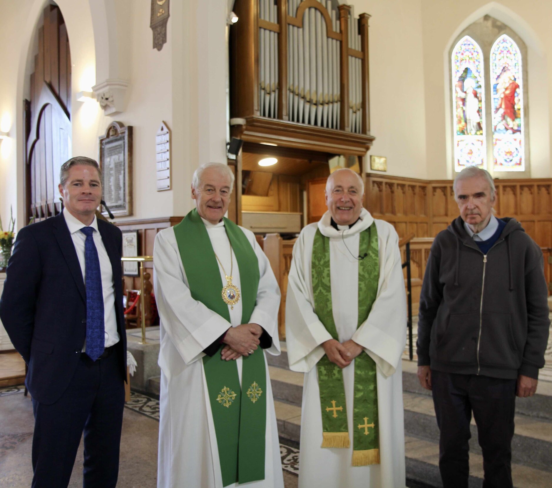 Irishtown Parishioners Celebrate Refurbished Organ and New Side Chapel