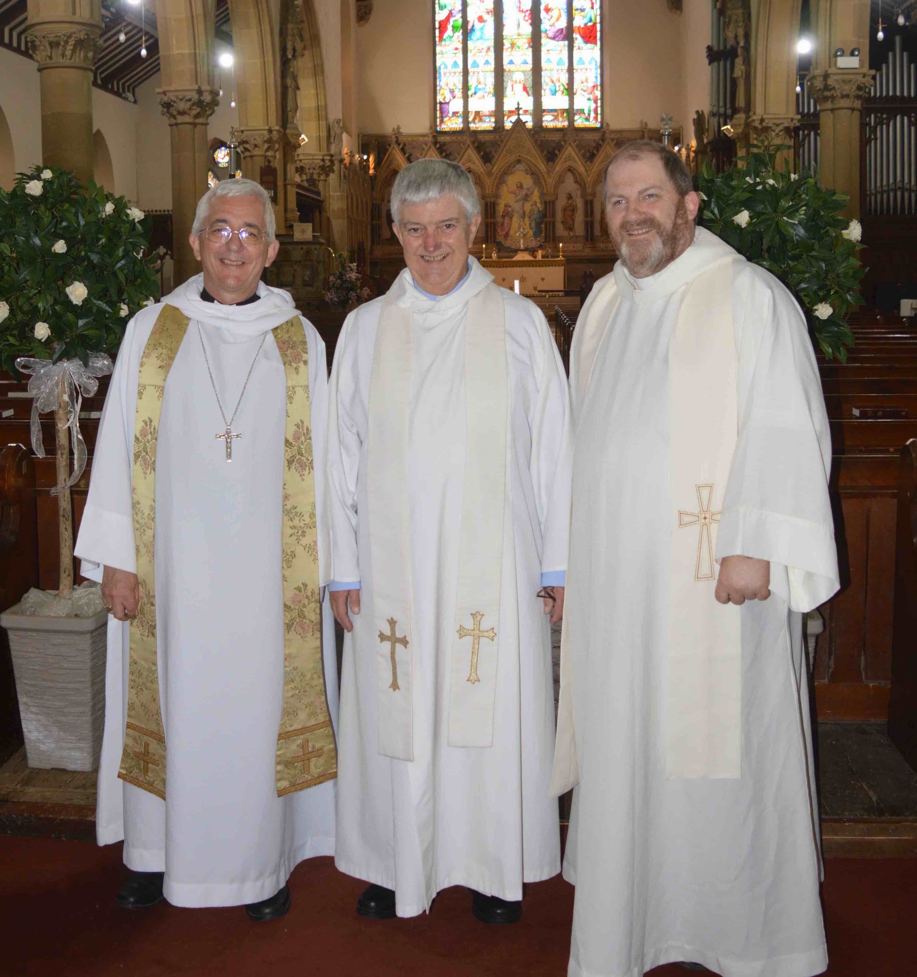 Pilgrims Welcomed to Christ Church Bray