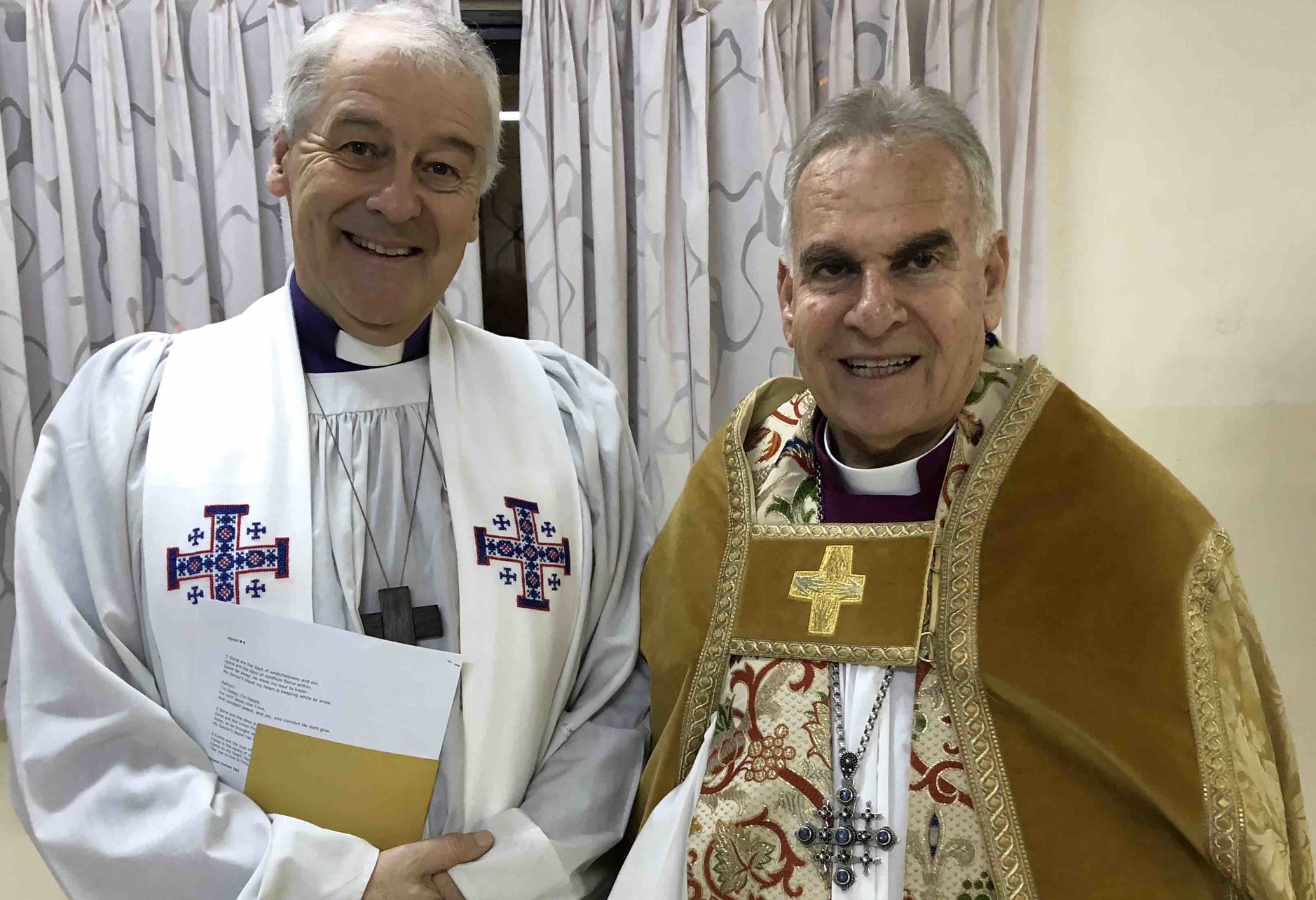   Archbishops of Dublin and Jerusalem Look Forward to Joint Clergy Retreat