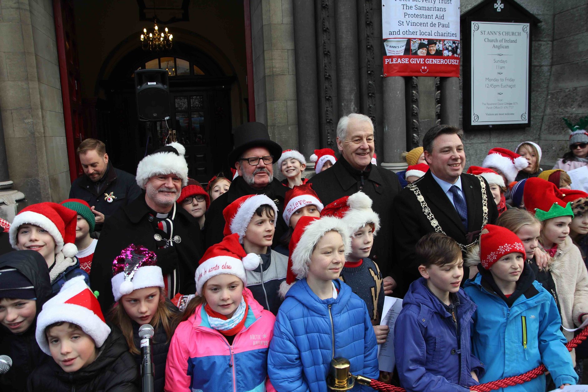 Black Santa Christmas Charity Appeal Launched in Dublin City Centre