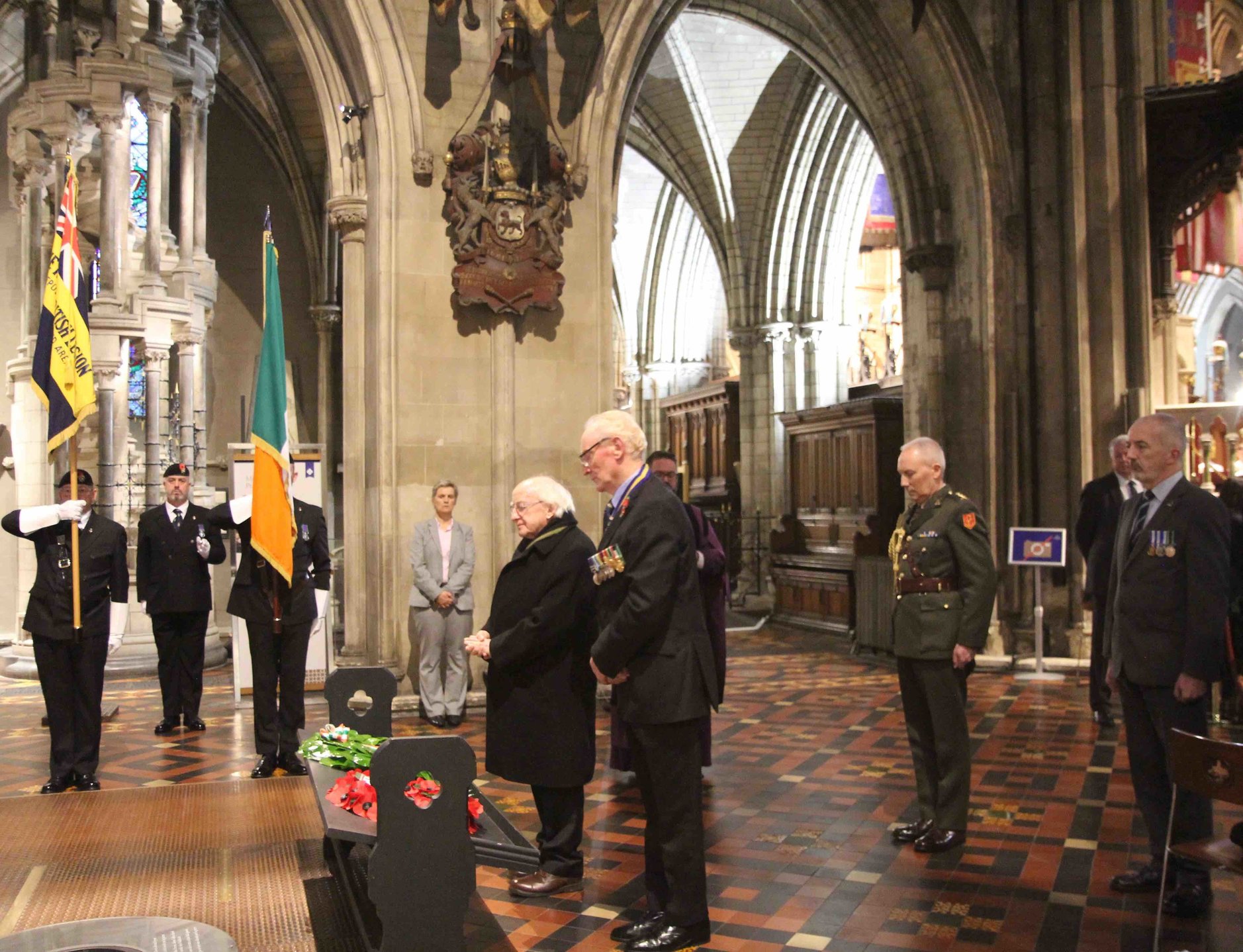 &lsquo;The Truth Will Make You Free&rsquo; &ndash; Remembrance Sunday in St Patrick&rsquo;s Cathedral