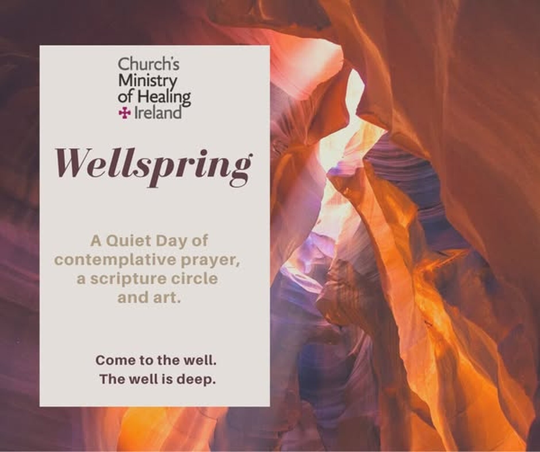 ‘Come to the well. The well is deep.’ – CMHI Quiet Day