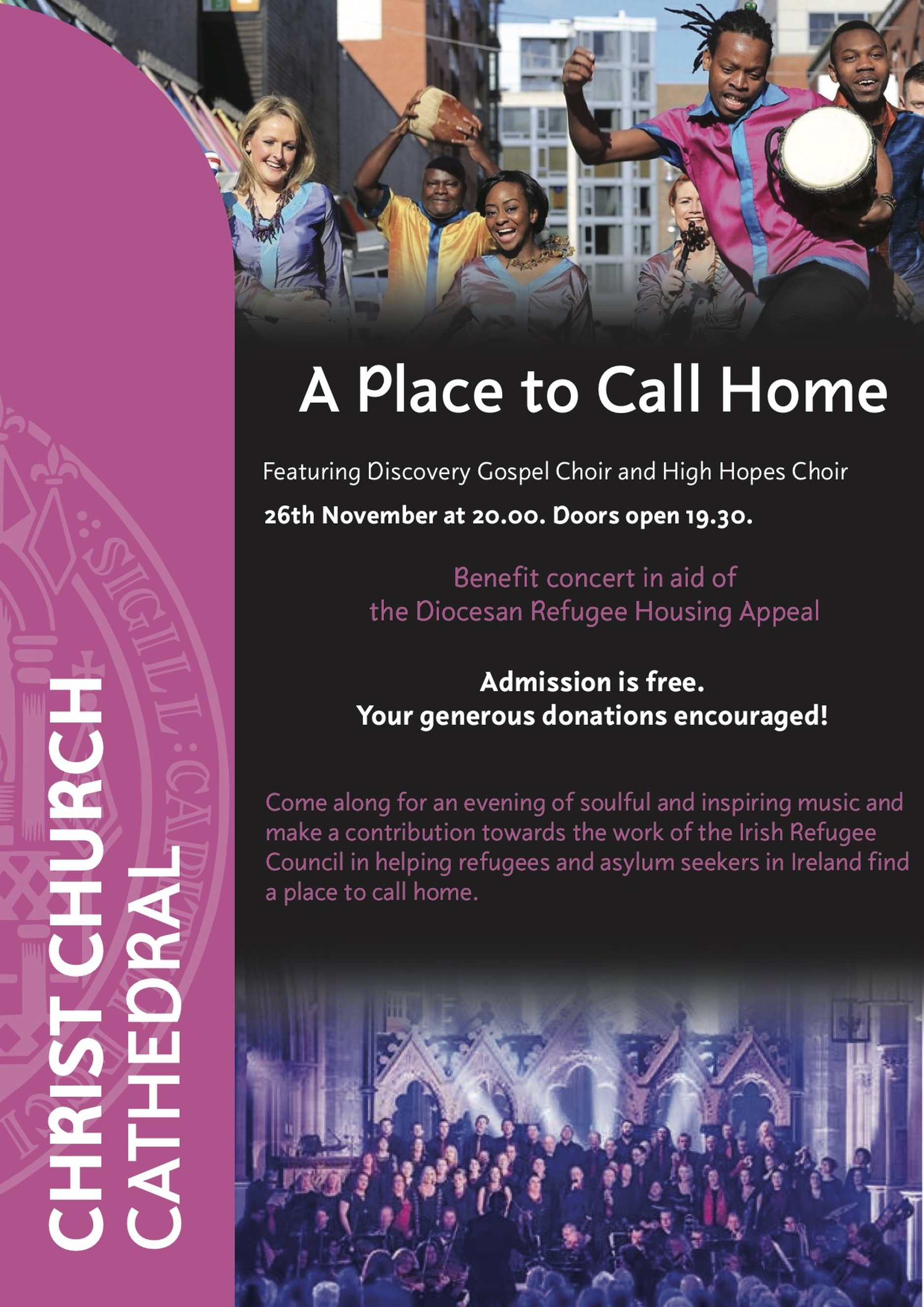 A Place to Call Home - Concert for Diocesan Refugee Housing Appeal