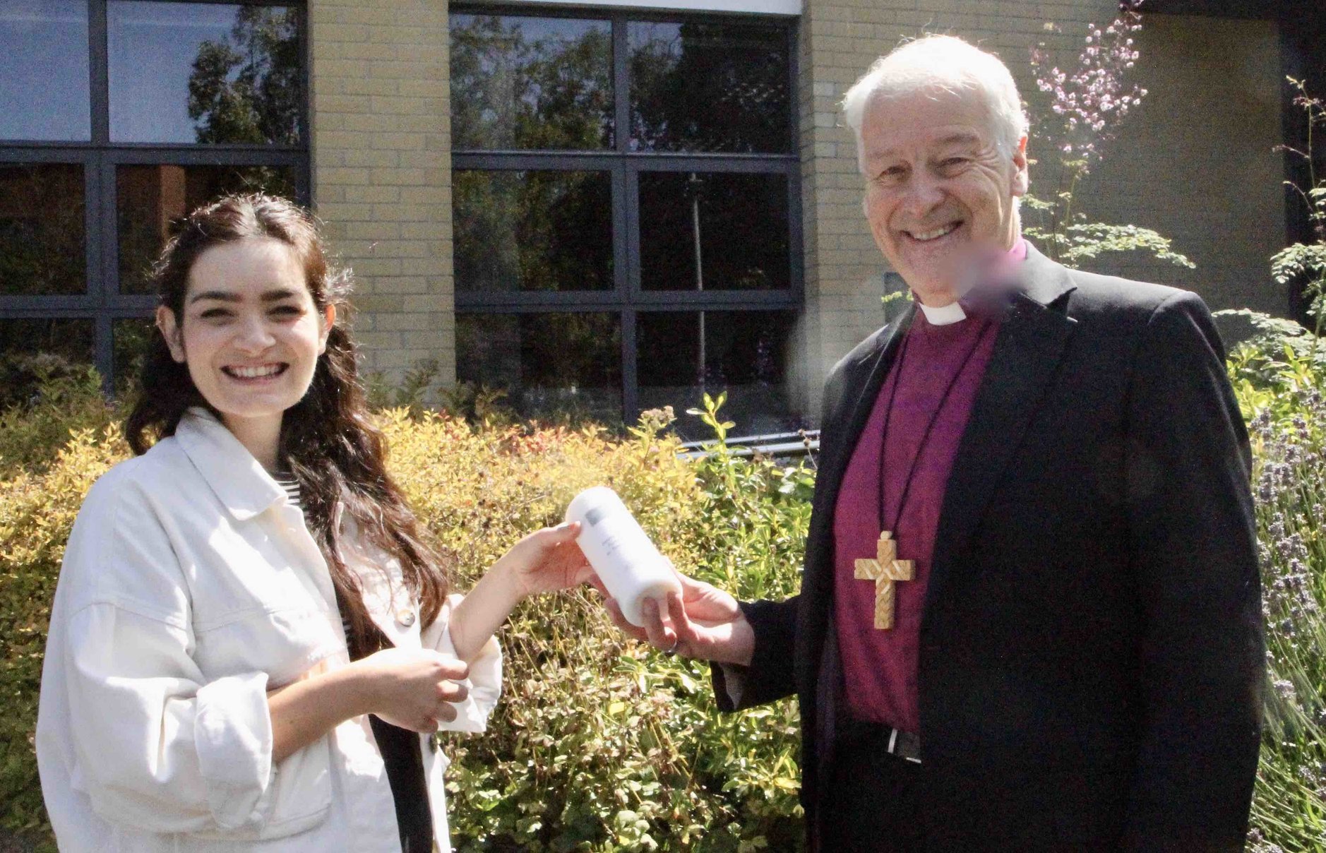 Archbishop Receives Pioneer Ministry Candle