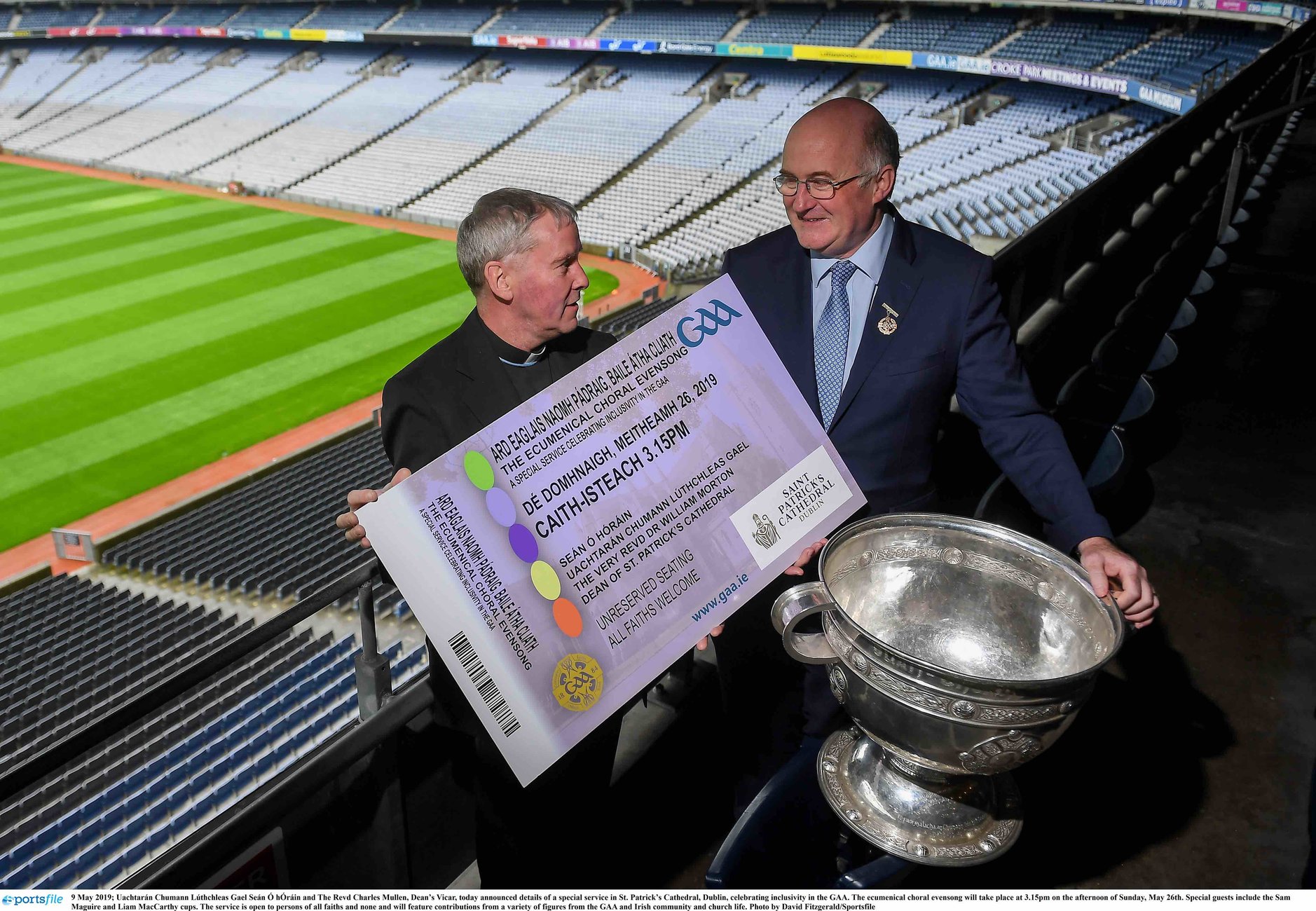 St Patrick’s Cathedral to Host Ecumenical Service Celebrating Contribution to the GAA of All Faiths