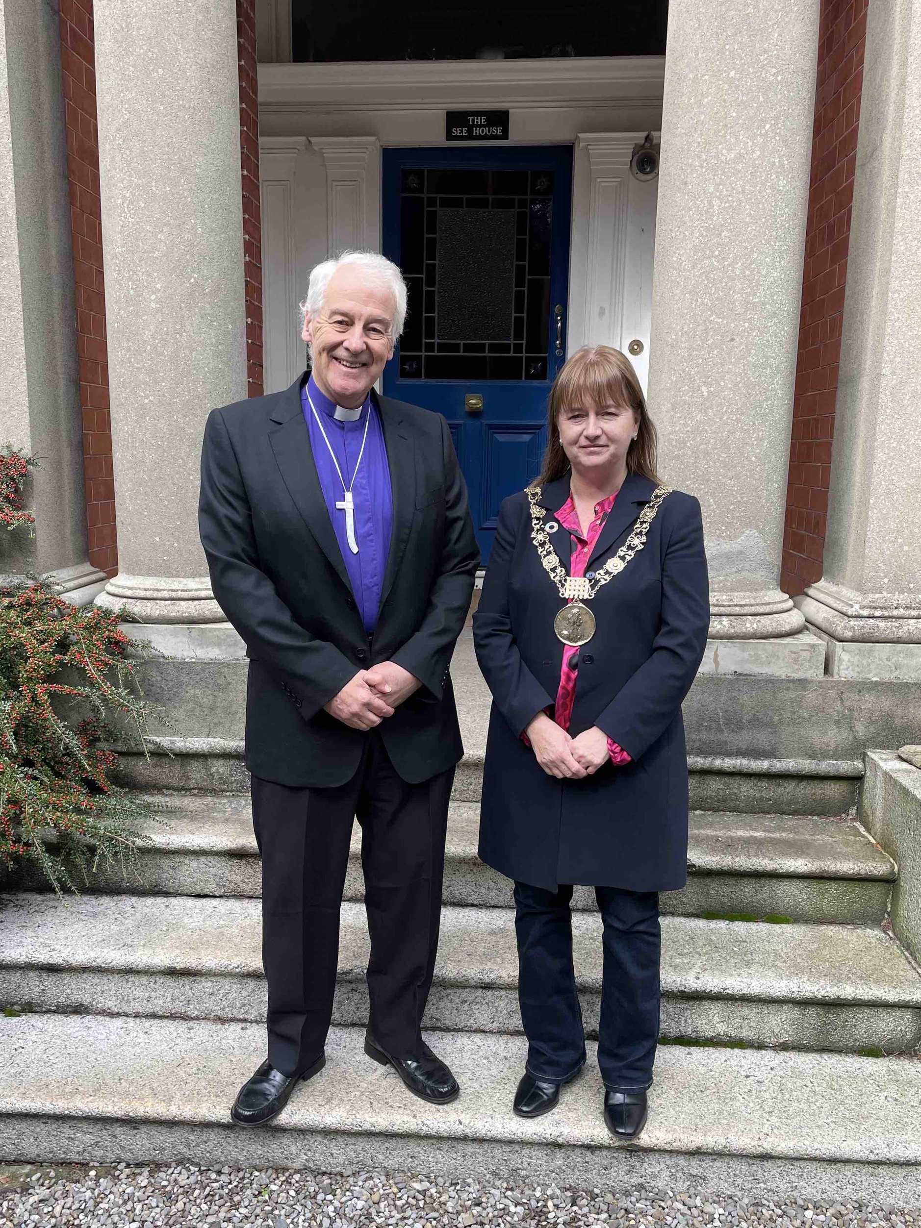 Lord Mayor of Dublin visits Archbishop of Dublin 