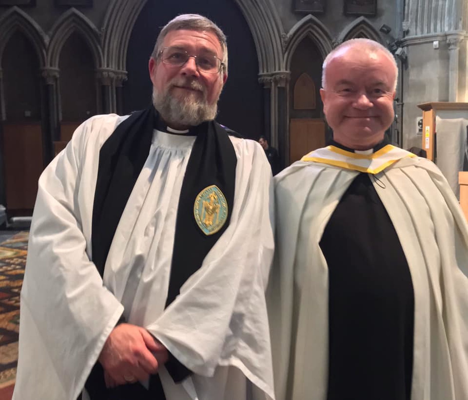 Canon David Oxley Installed on St Patrick’s Chapter