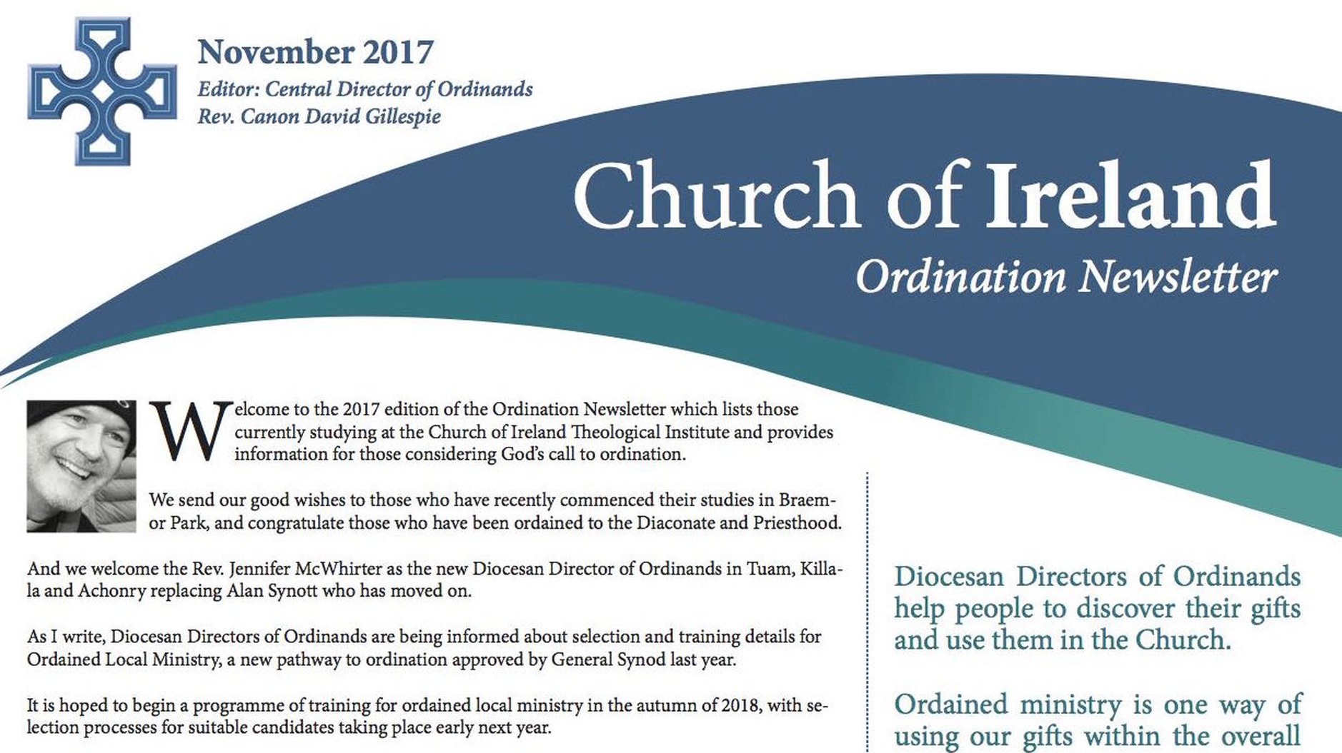 2017 Church of Ireland Ordination Newsletter Available Now