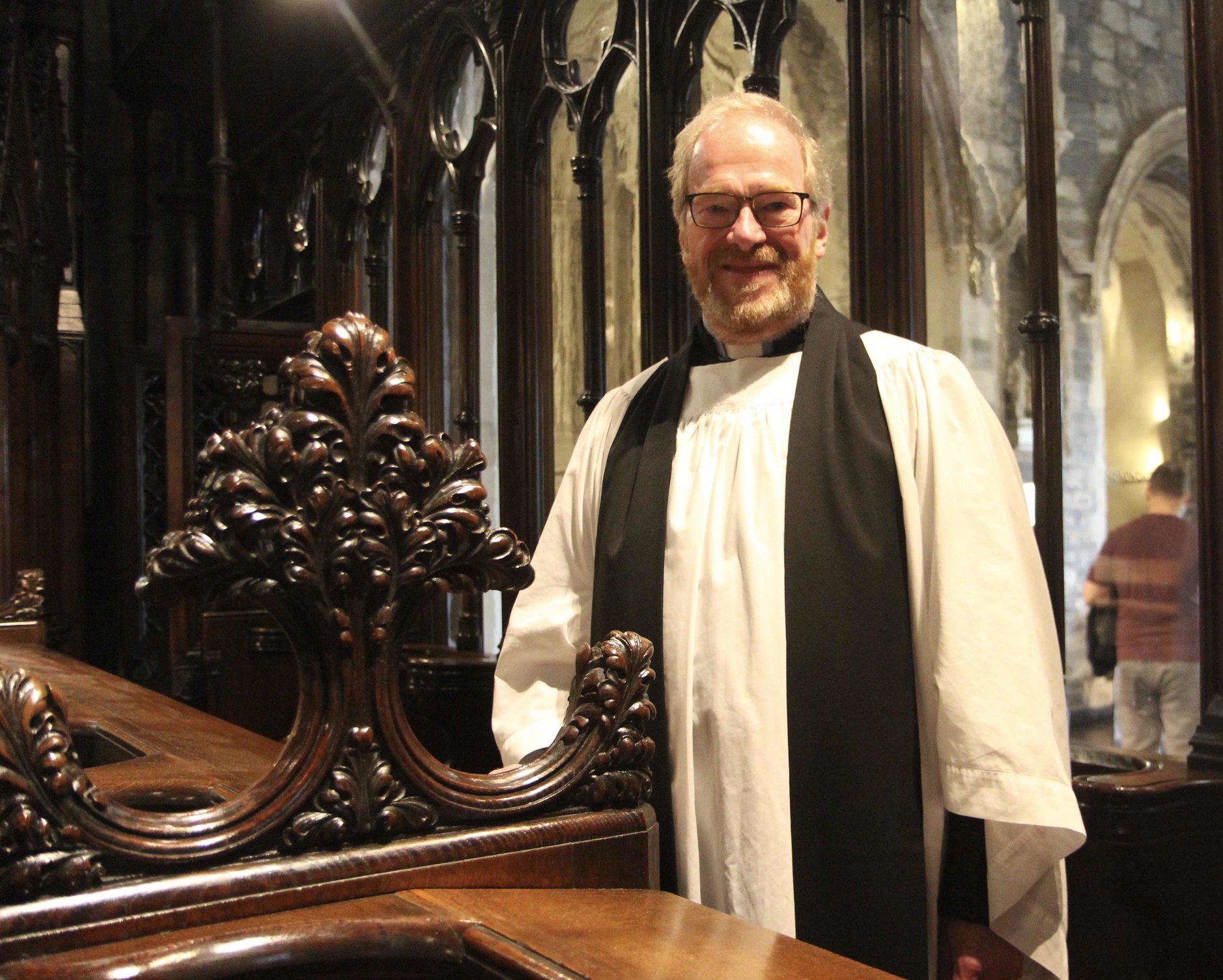 Canon Arthur Barrett installed in Christ Church Cathedral