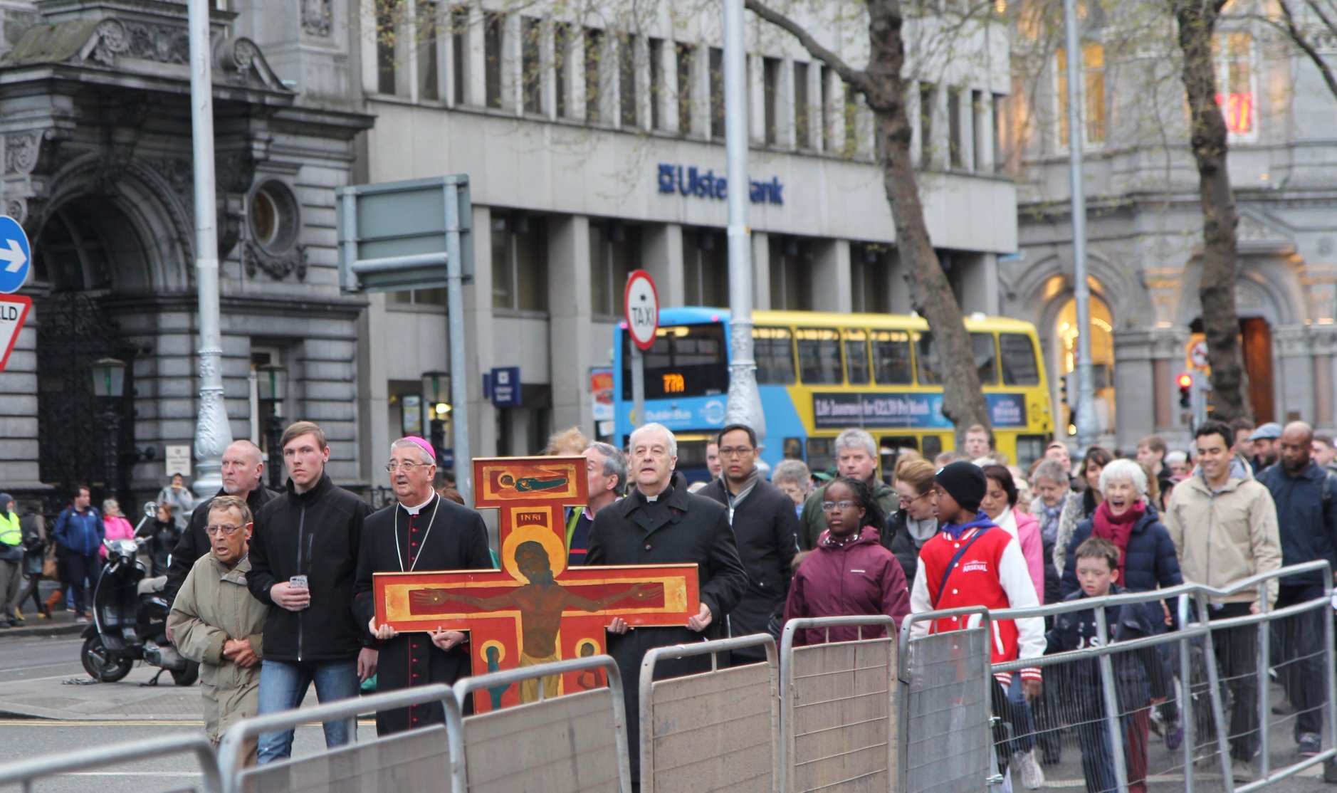 Both Archbishops of Dublin Lead Good Friday Walk of Witness