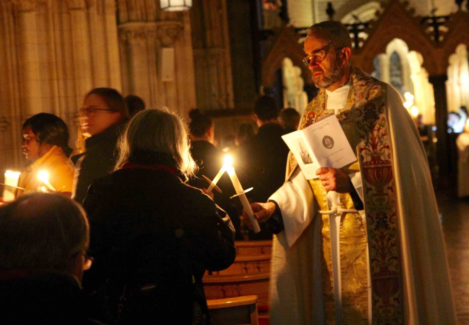 Candlemas Procession in Christ Church Cathedral