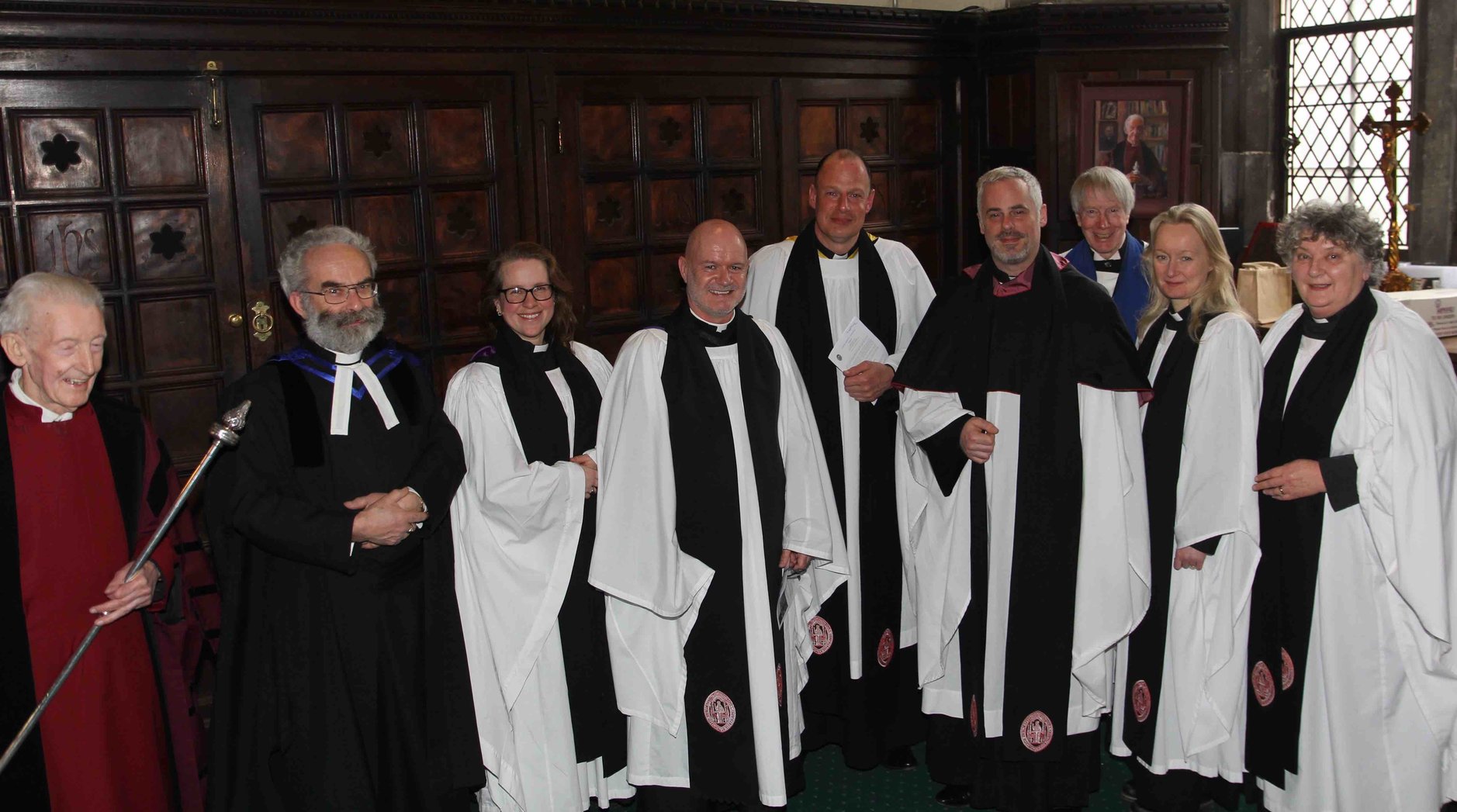 Canon Andrew McCroskery Takes Place in Christ Church Chapter