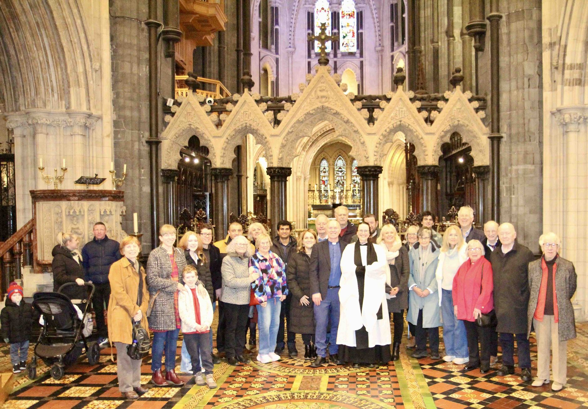 Crinken Parishioners Enjoy Evensong