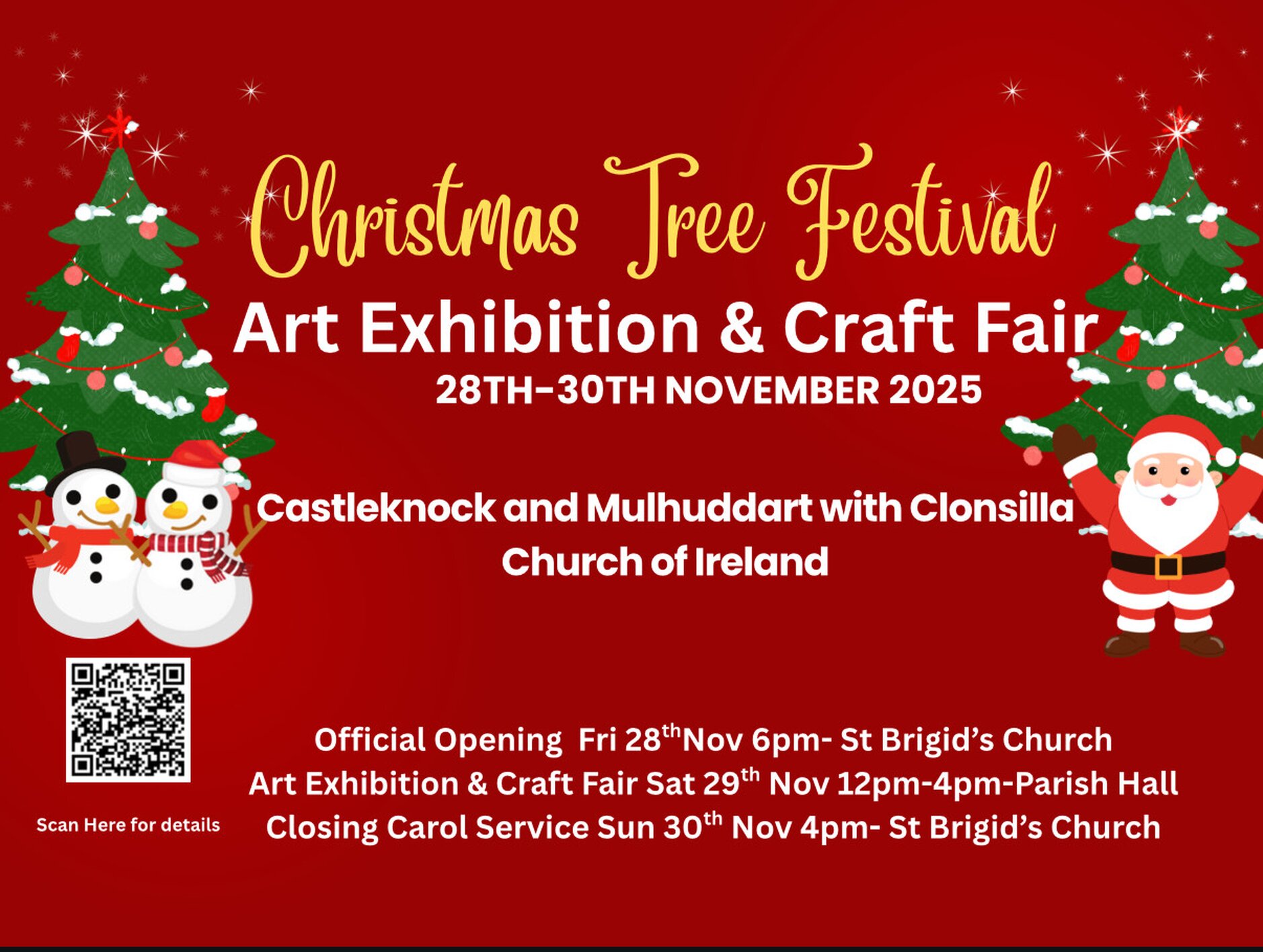 Castleknock Christmas Tree Festival and Art Exhibition
