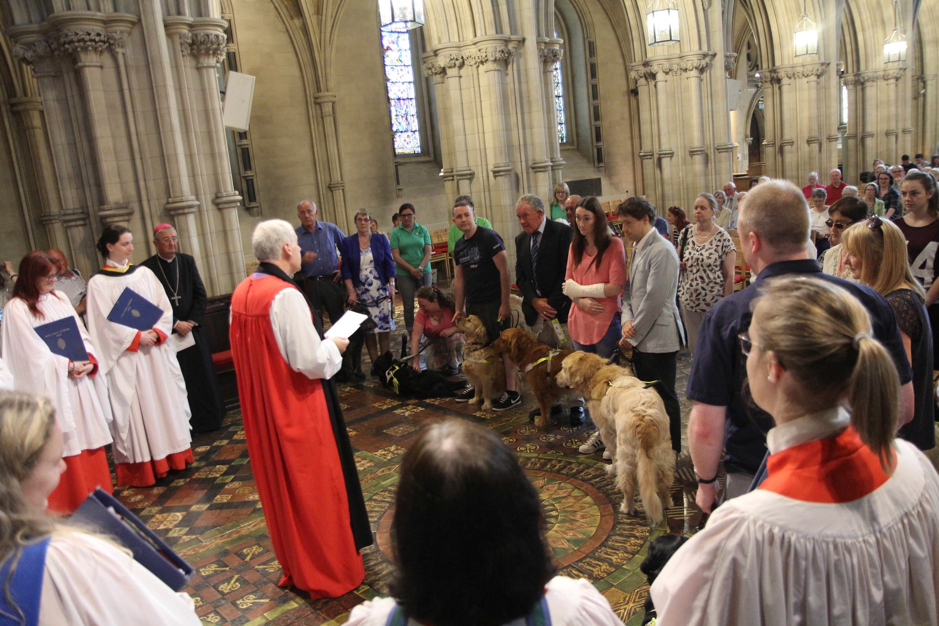 Service of Thanksgiving for 40 Years of the Irish Guide Dogs for the Blind