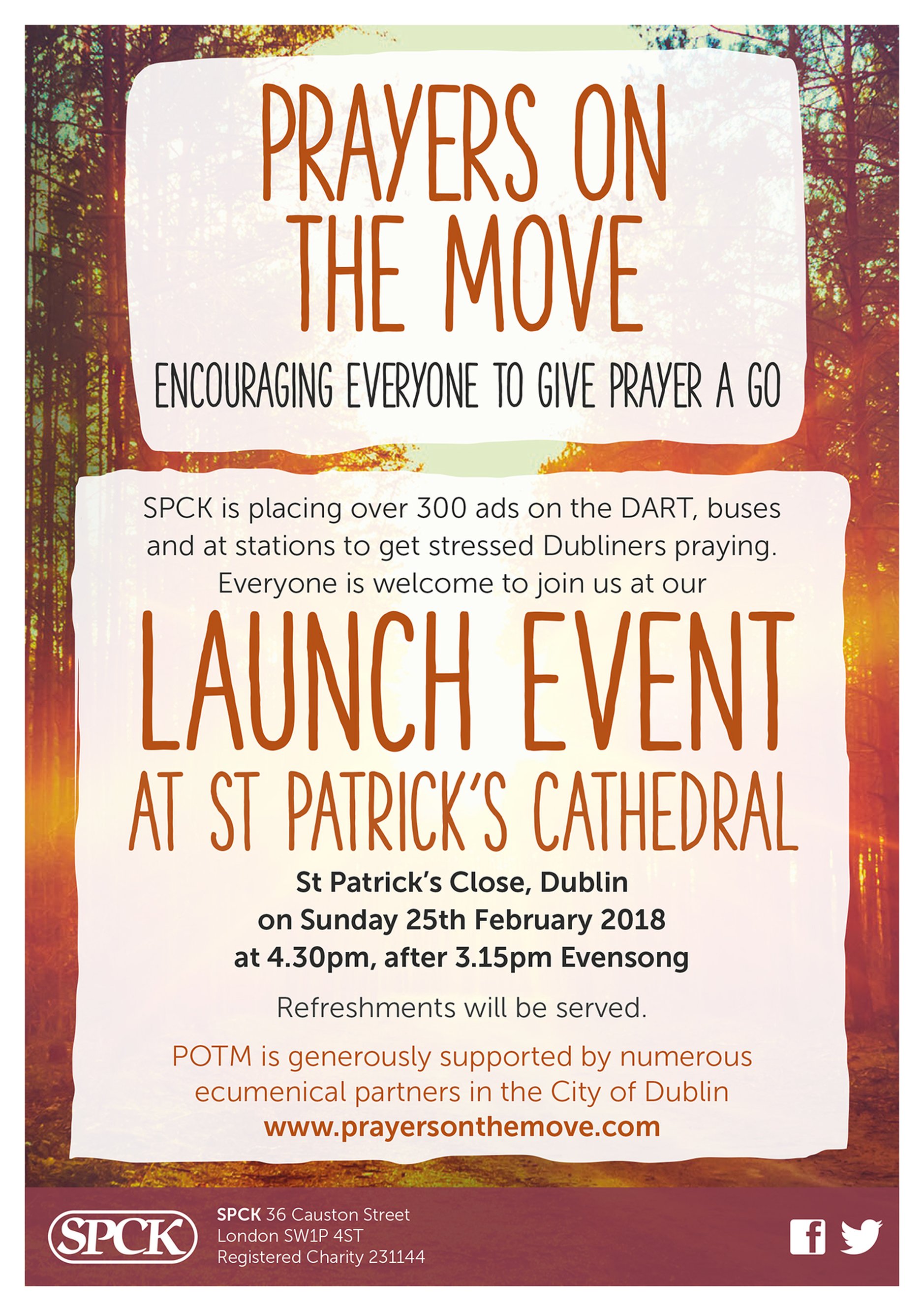 Prayers on the Move &ndash; Dublin Commuters to be Encouraged to Give Prayer a Go