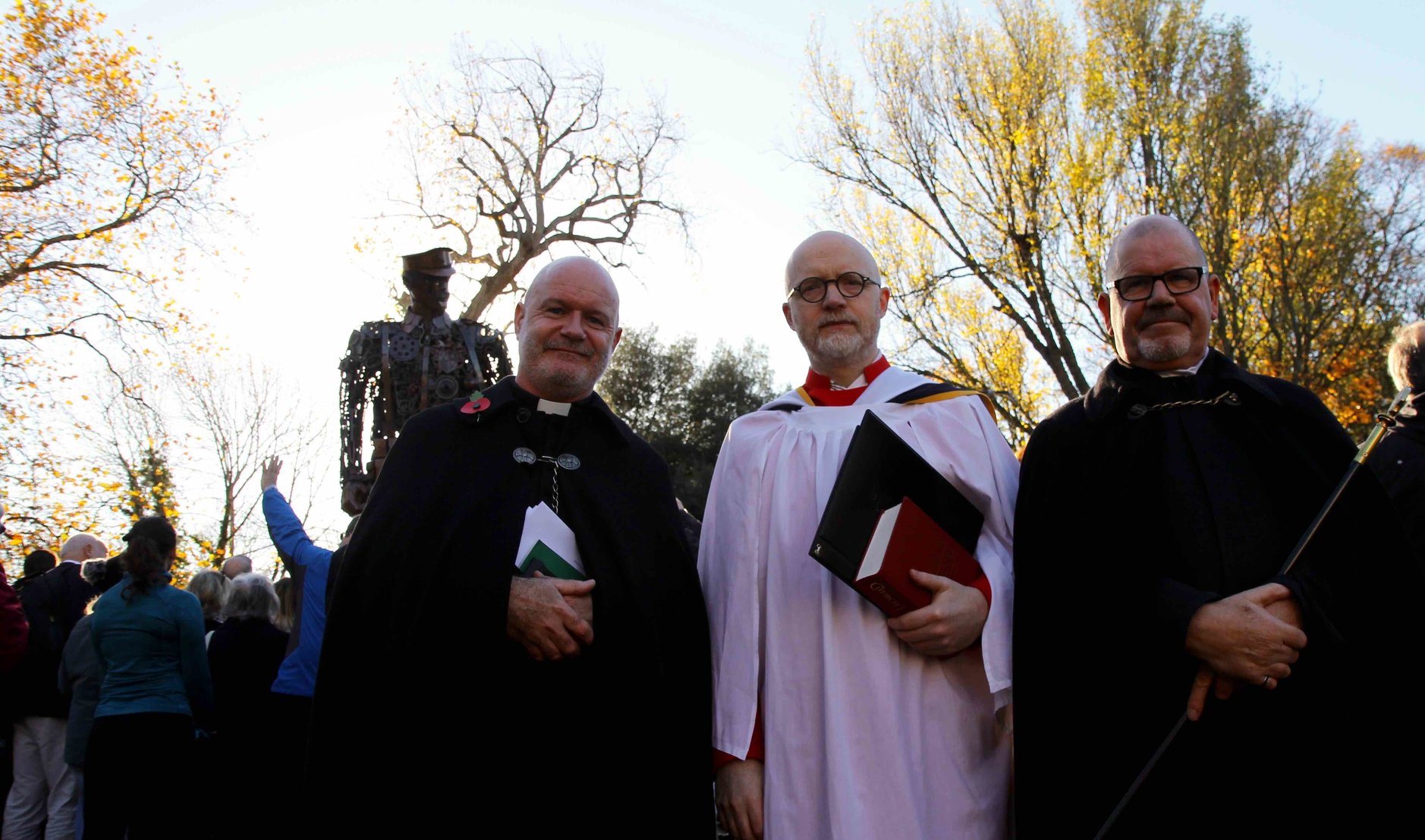 Acts of Remembrance in Dublin & Glendalough Mark Centenary of the Armistice - “Remembering together, we are embraced in the stream of eternal love which holds us all. Remembering together, we affirm our hope in God’s future for this world.” – Dean Gregory Dunstan in St Patrick’s Cathedral.