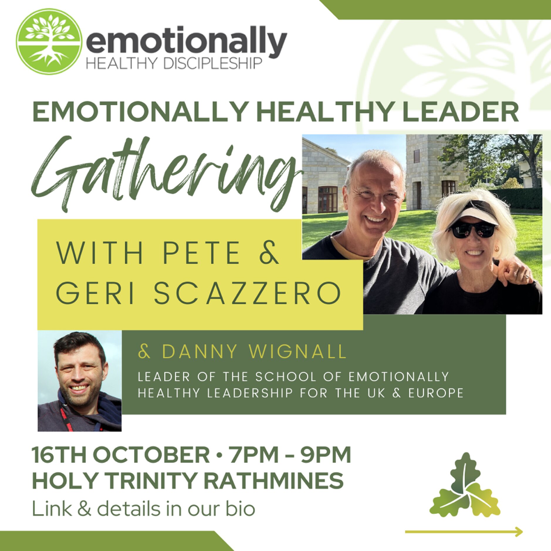 Emotionally Healthy Leader Gathering – Holy Trinity Rathmines