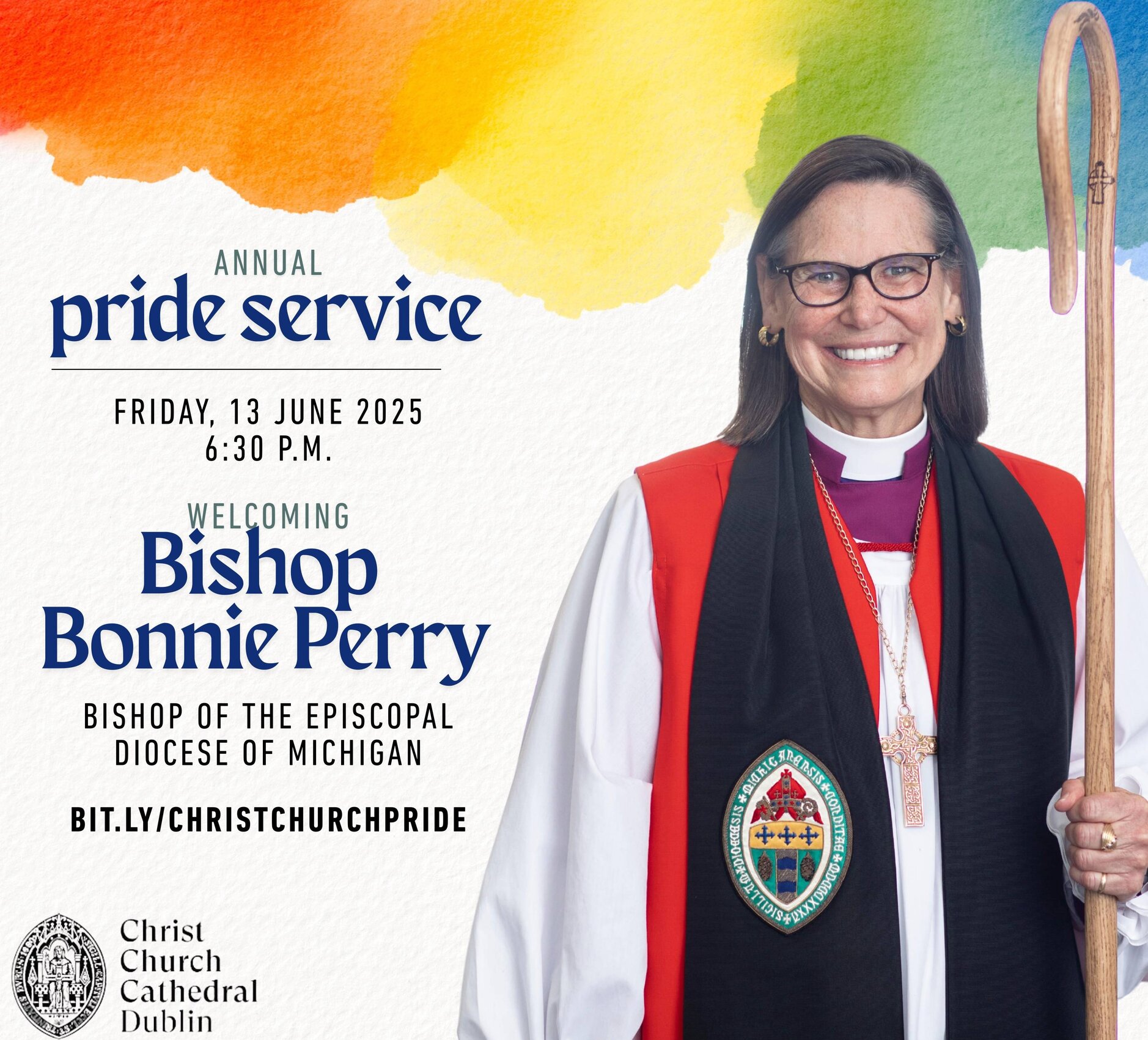Christ Church Cathedral to Welcome American Bishop at Annual Pride Service