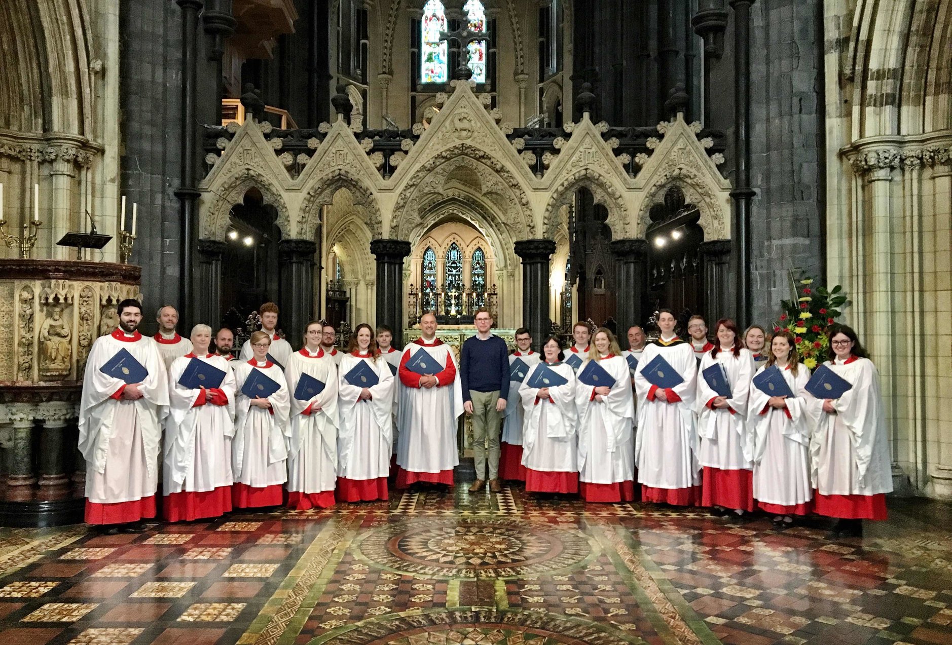 Cathedral Choir Premier New Irish Language Anthem