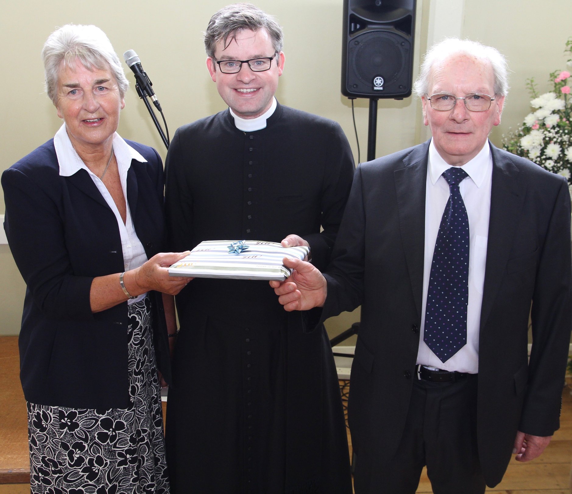Parishioners of Holy Trinity Killiney Say Farewell to their Rector