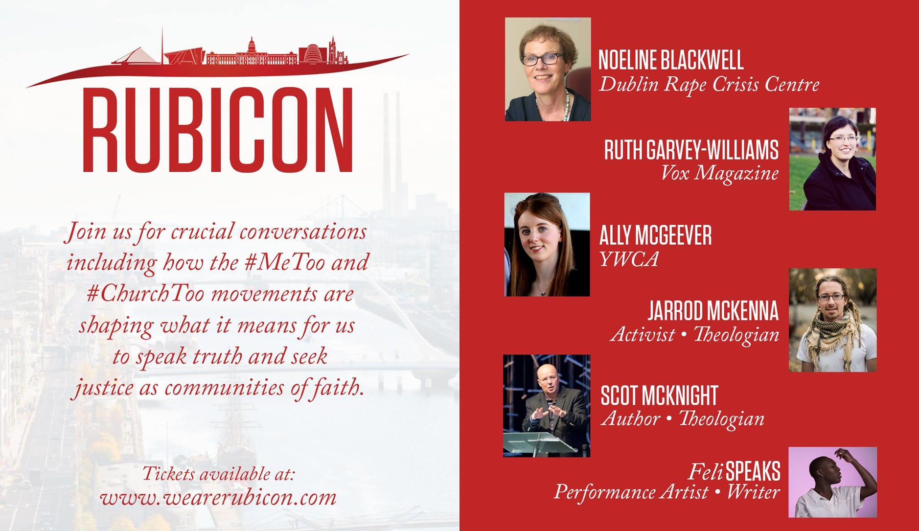 Rubicon 2018 Explores #MeToo and #ChurchToo Movements