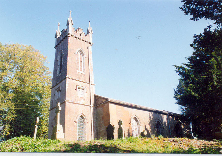 Saint John’s Church, Ballymore Eustace in the parish of Blessington and Manor Kilbride with Ballymore Eustace and Hollywood