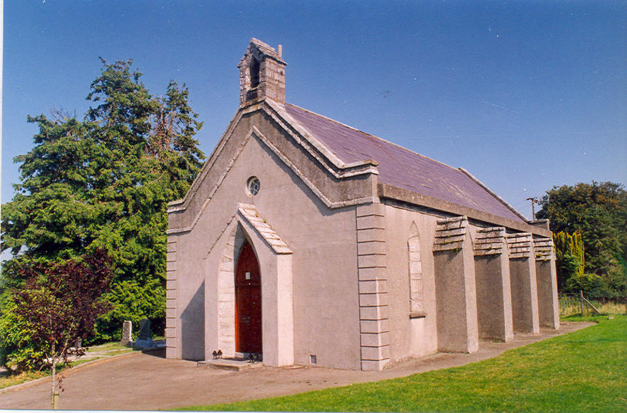 Redcross Parish Church in the parish of Dunganstown, Redcross and Conary