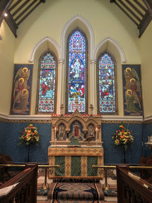 The East Window in All Saints' Church, Blackrock (Photo: Canon Patrick Comerford)