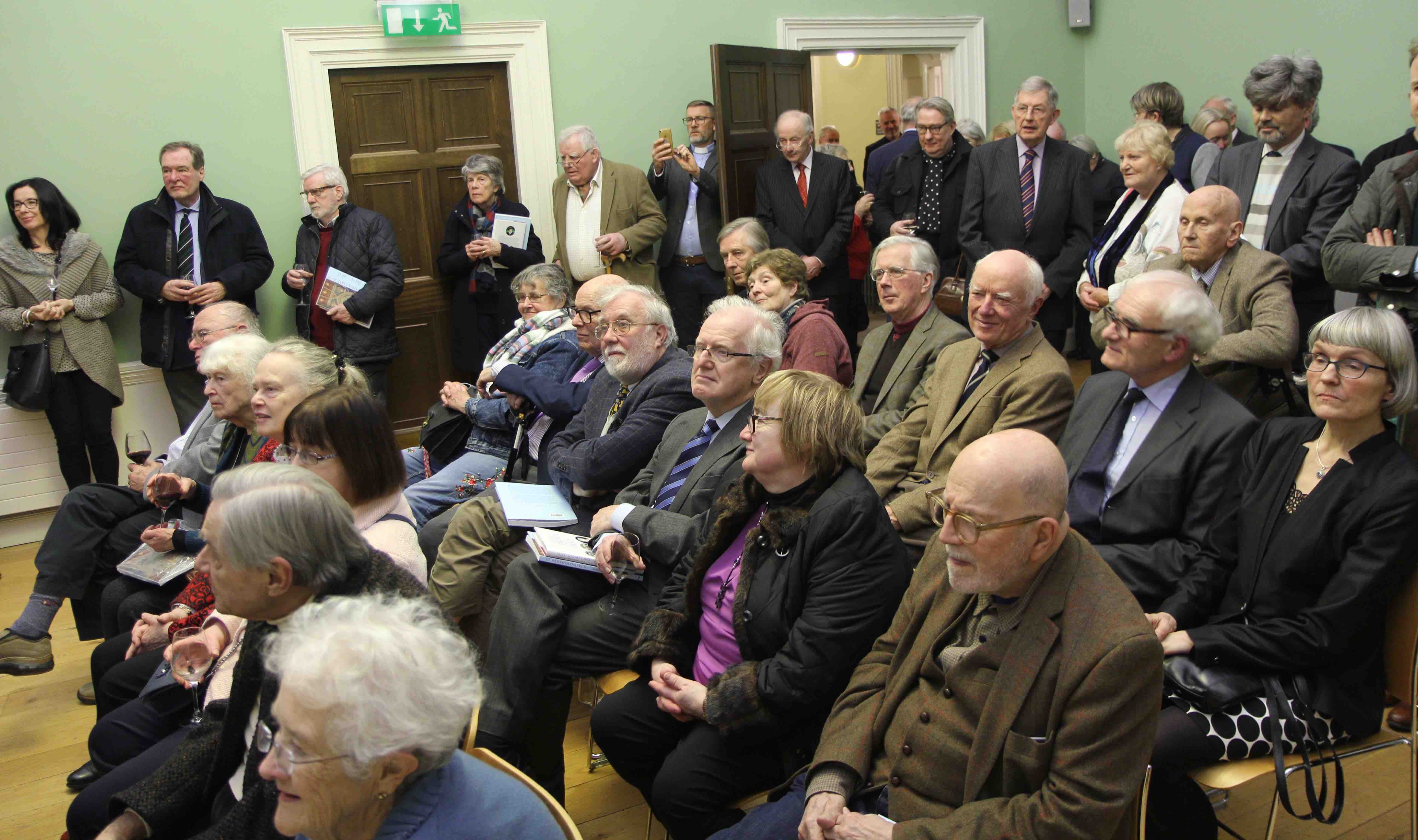 A section of the audience at the book launch.