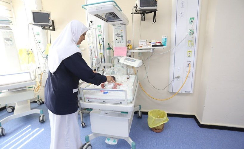 The maternity unit of St Luke's Hospital.