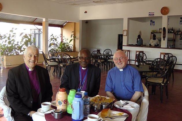 Archbishop Jackson, Archbishop Martin and Dr McGlinchey.