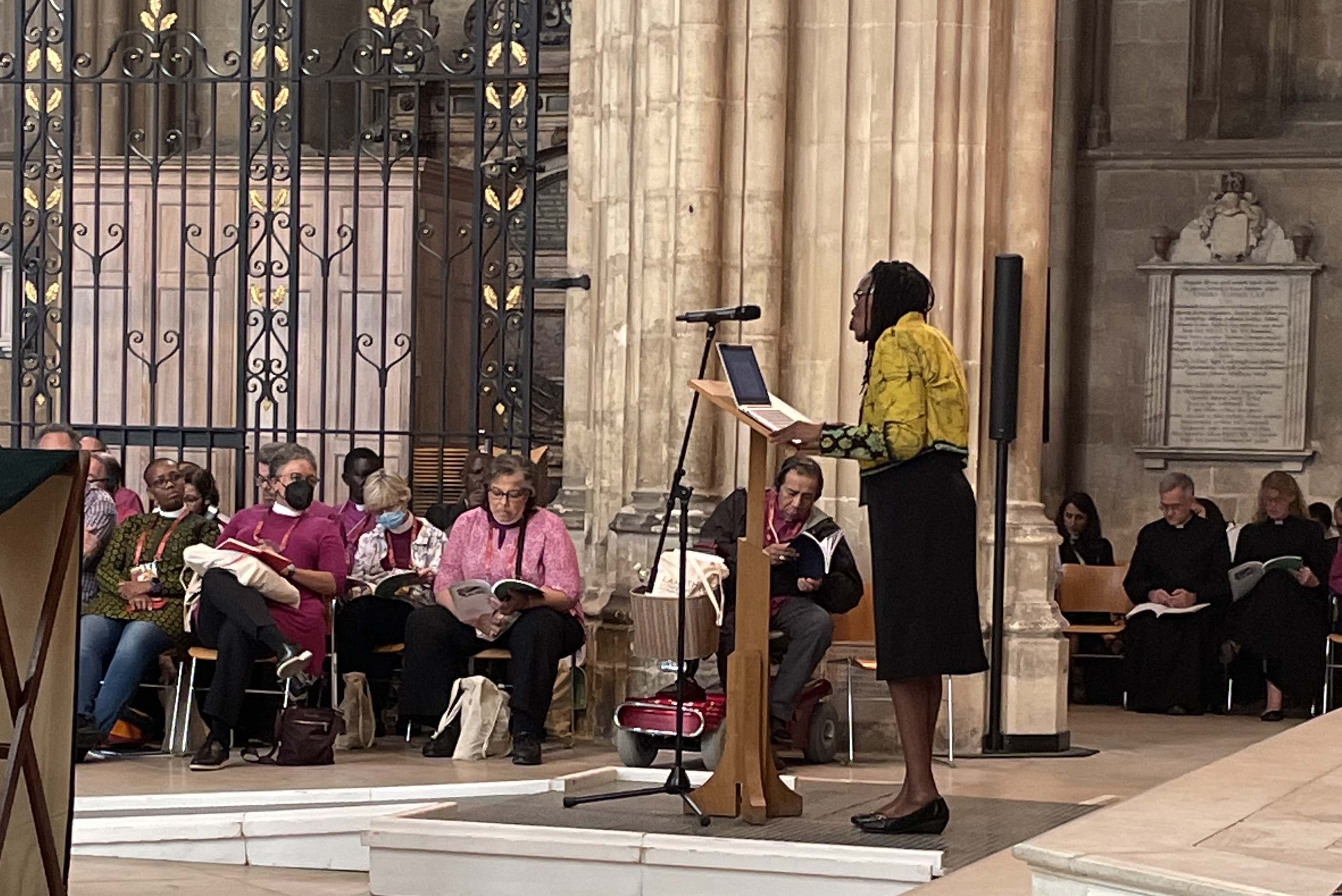 Kenyan Anglican theologian Professor Esther Mombo who addressed a Search Colloquium