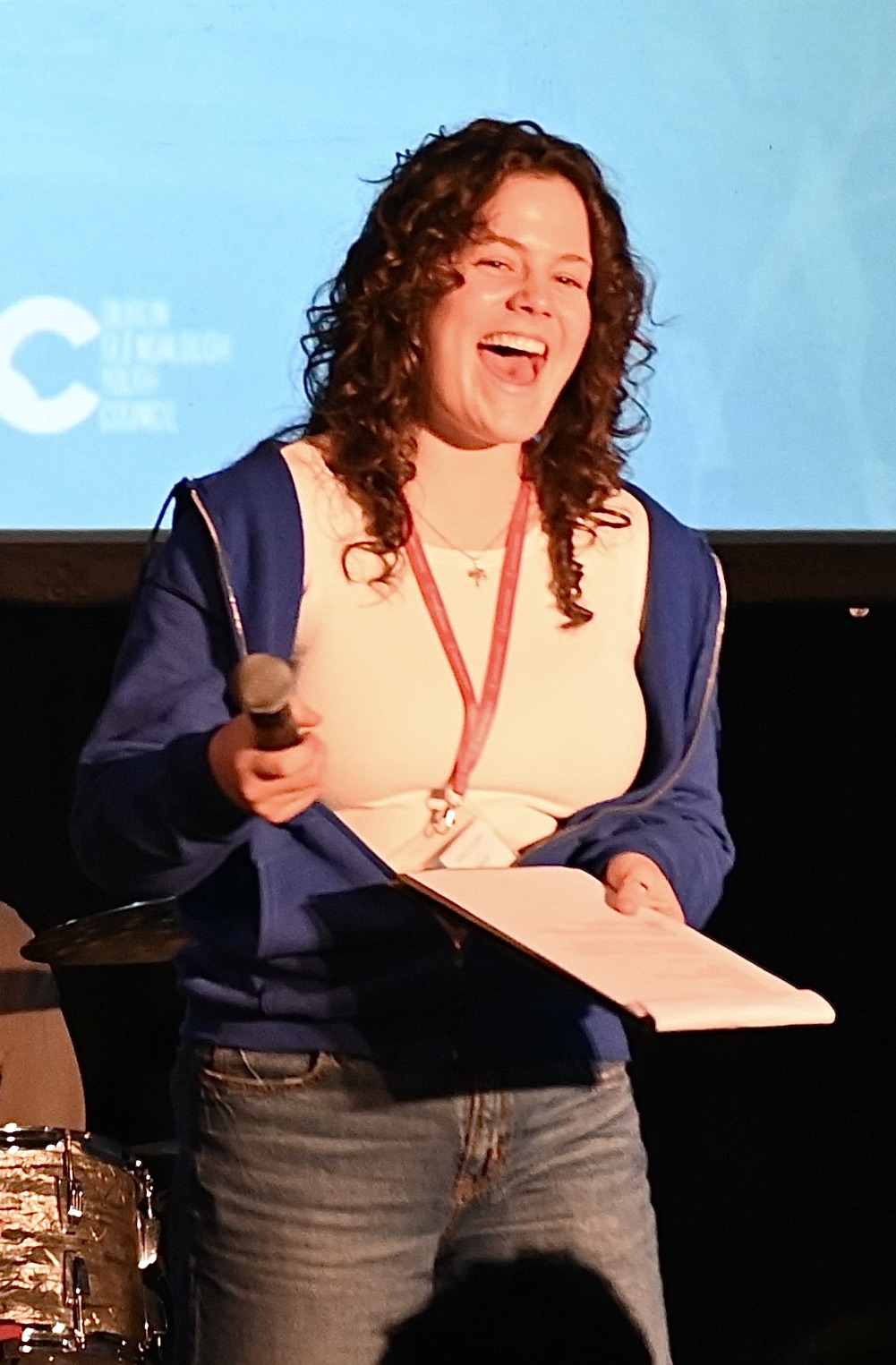 Molly at Winter Madness earlier in the year.