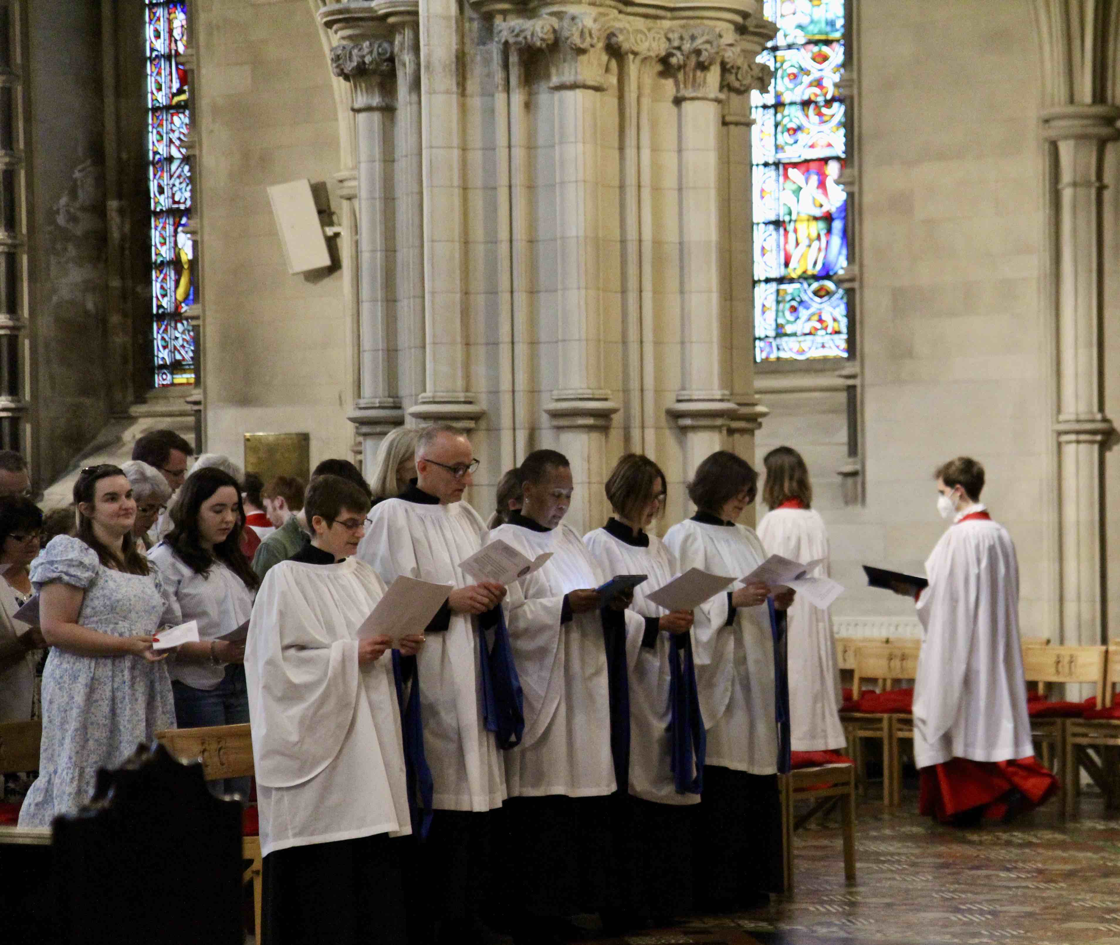 The Diocesan Readers before they were commissioned.