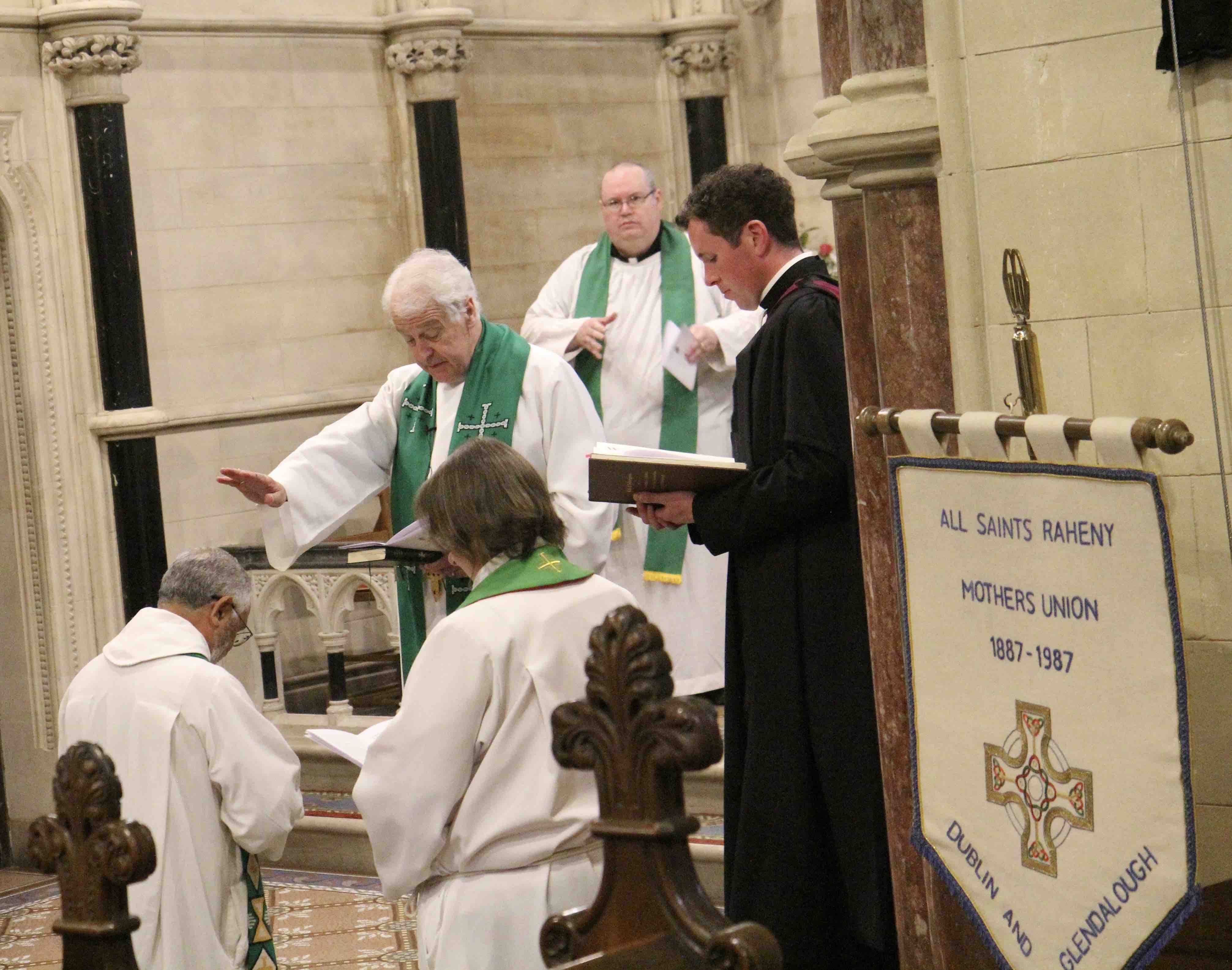 The Revd Kevin Ronne is instituted Rector of Raheny and Coolock.