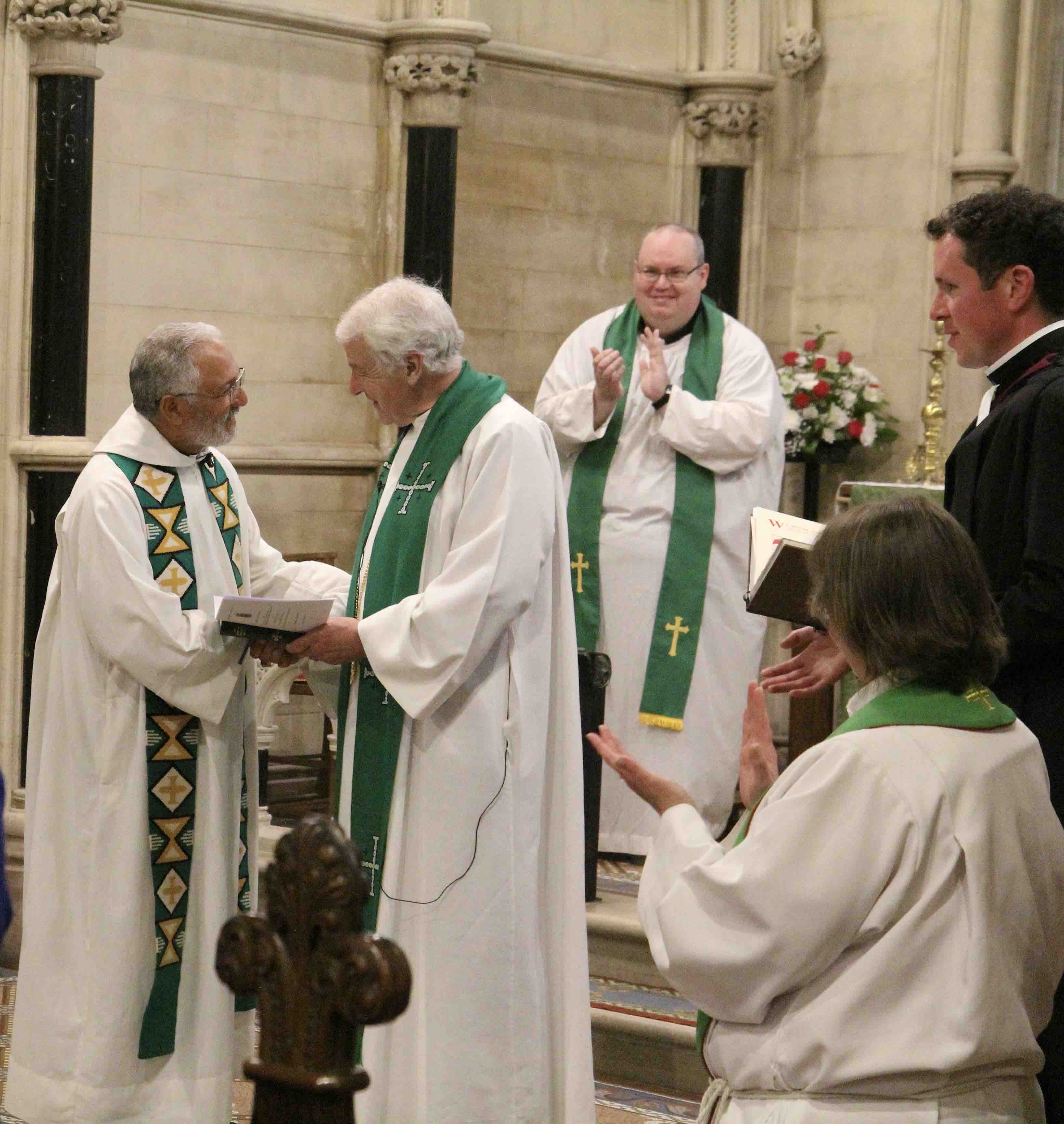 The Revd Kevin Ronné is welcomed to Raheny and Coolock.