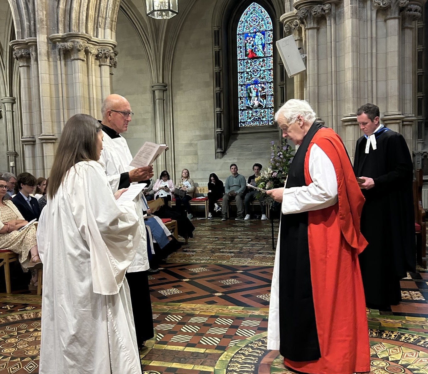 John Alexander is commissioned as a Parish Reader.