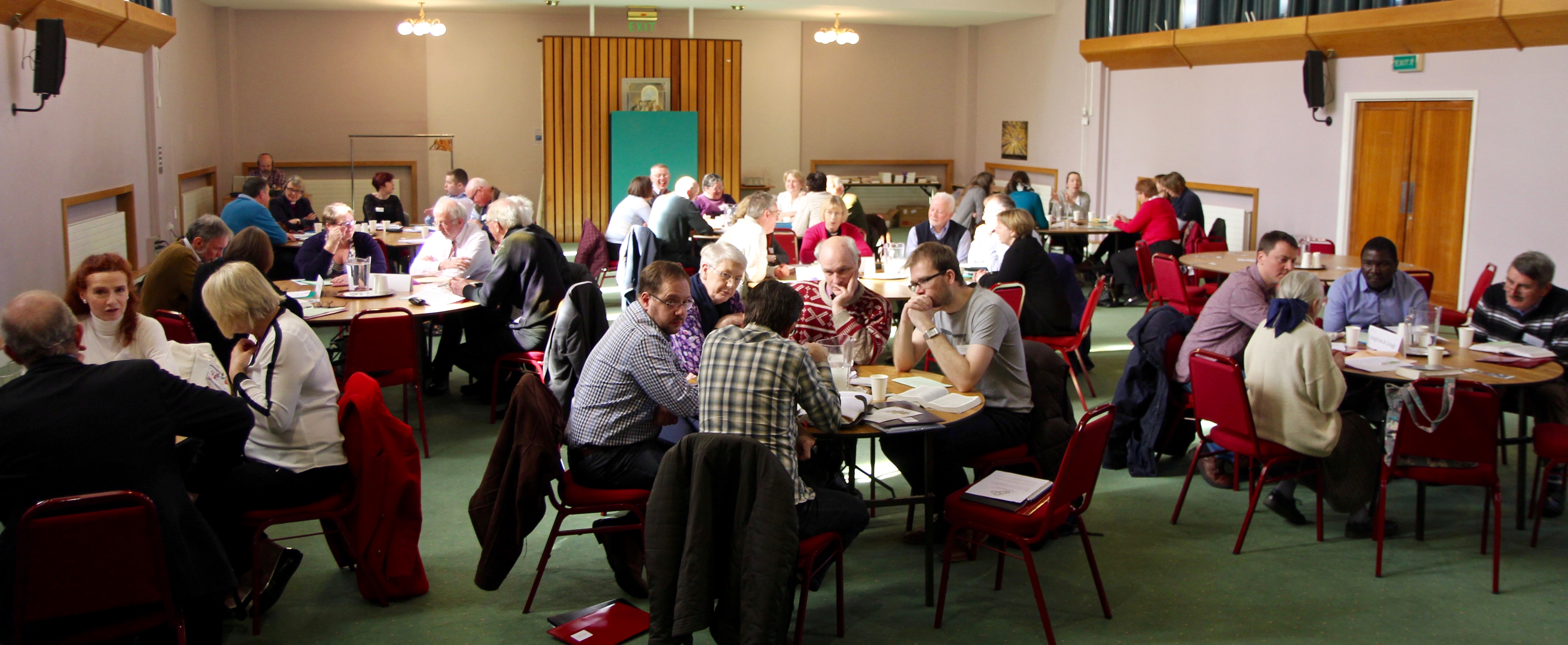 Some of the participants in the Parish Development Conference.