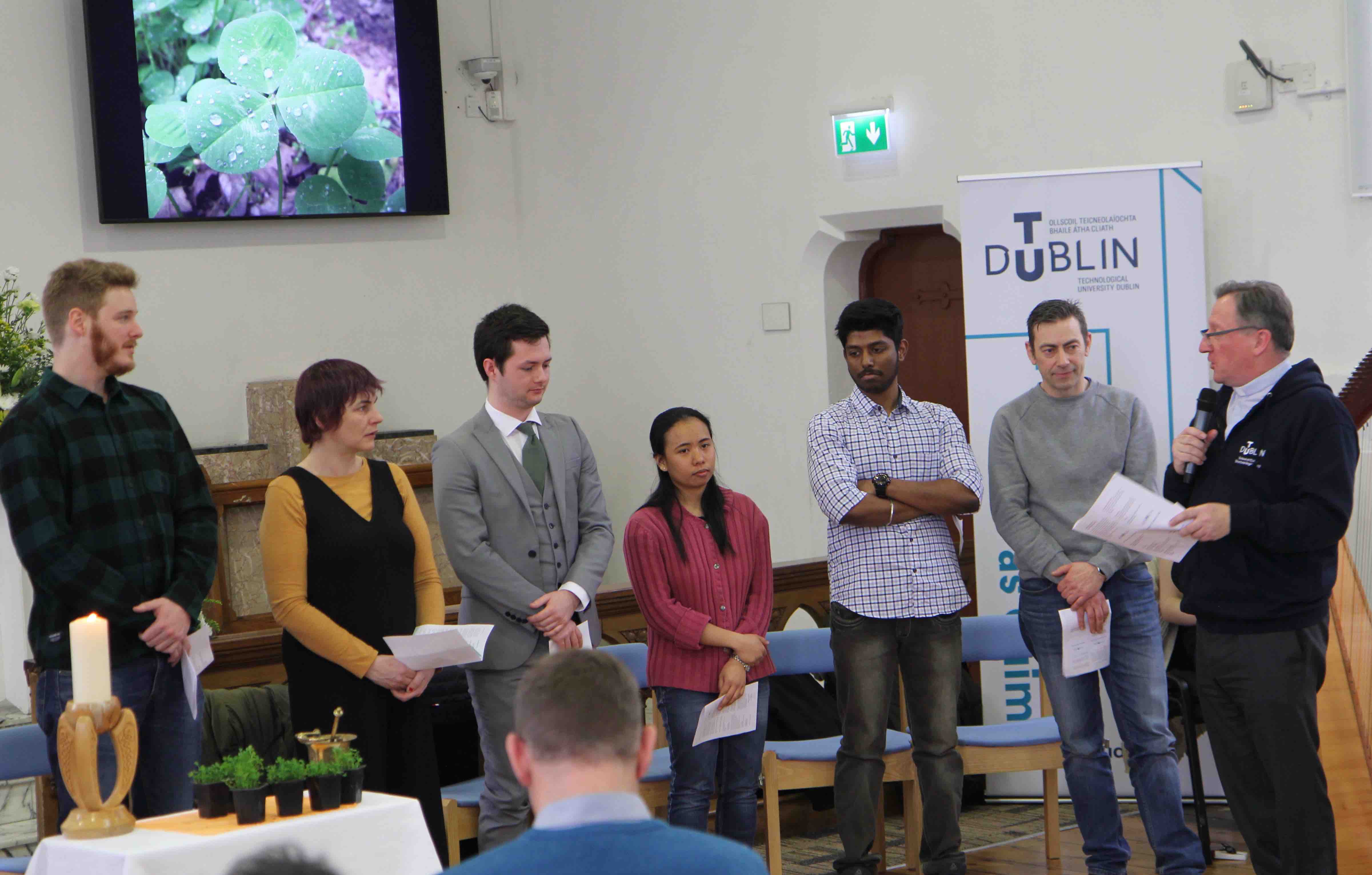 TU Dublin students talk about the influence of St Patrick and their faith.