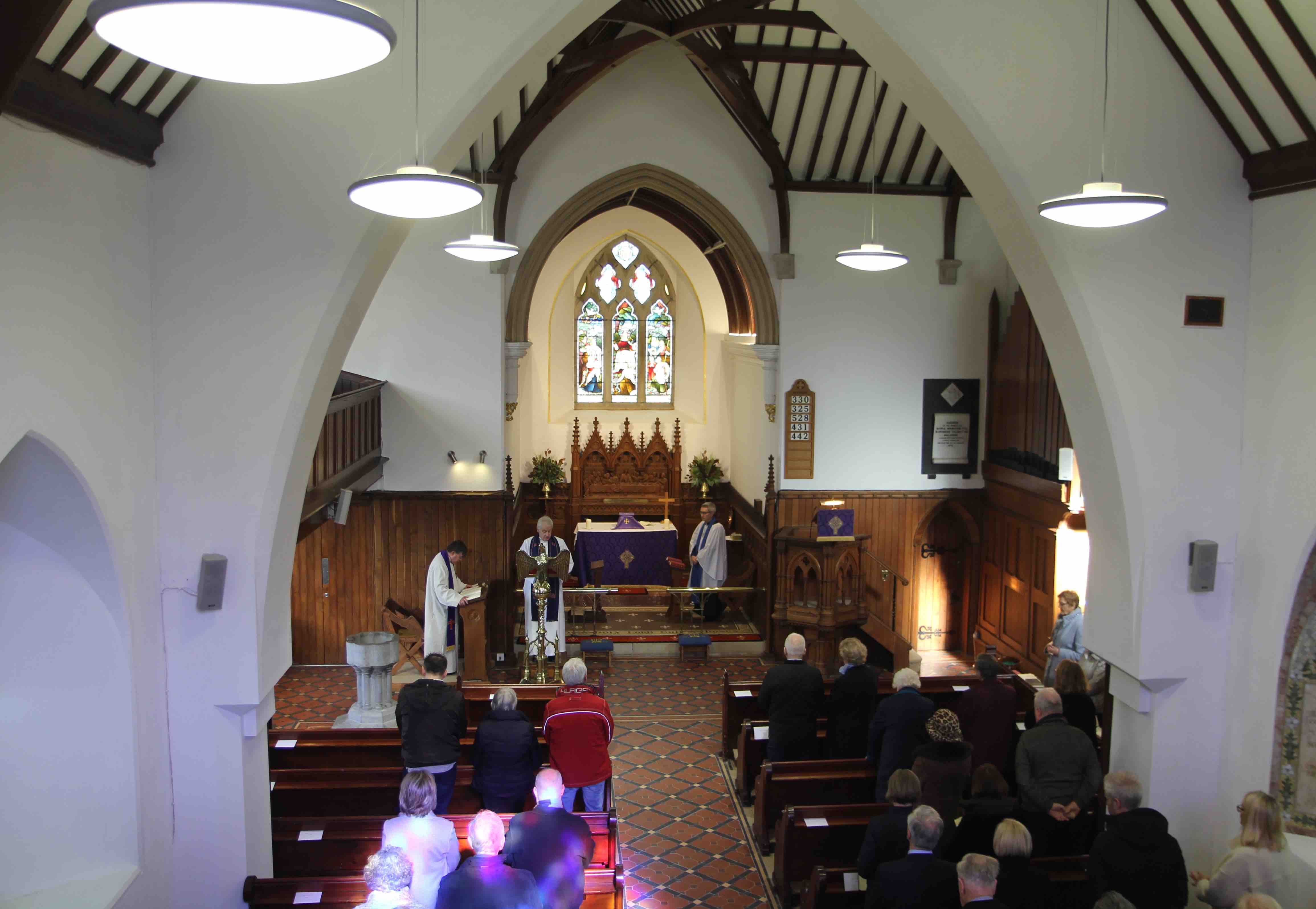 The beautifully renovated St Andrew's Church in Malahide.