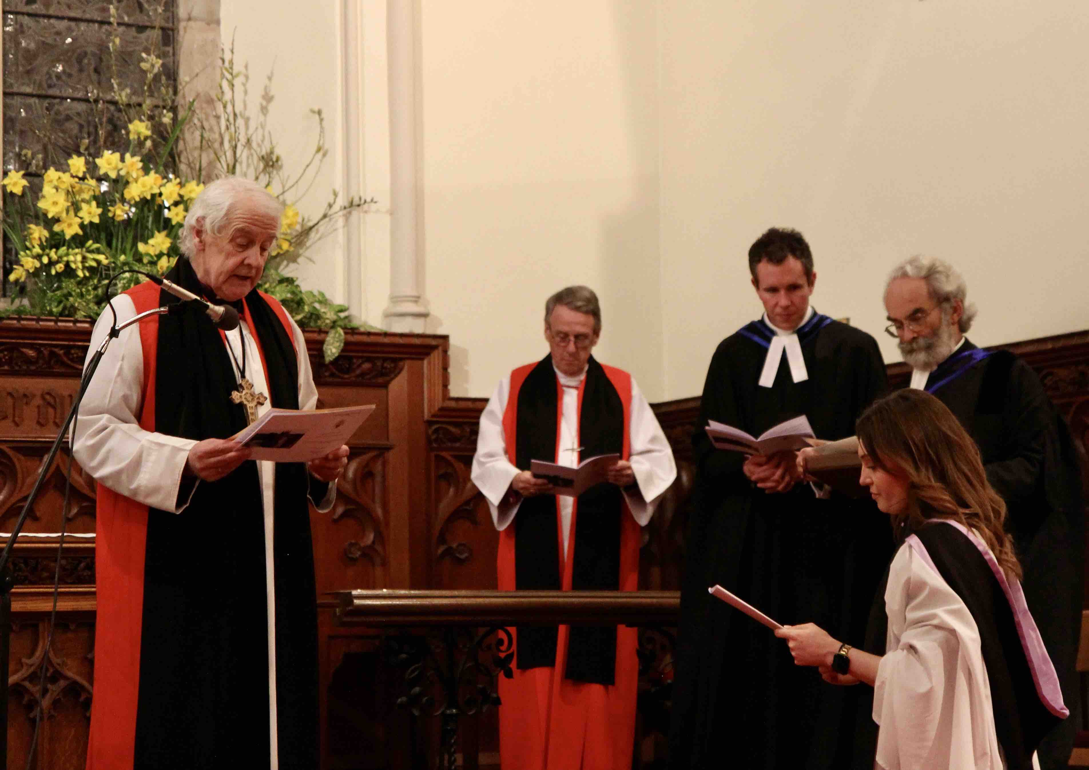 The institution of the new Rector of Christ Church Delgany.