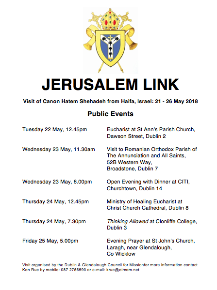 Programme for Visit of Canon Hatem