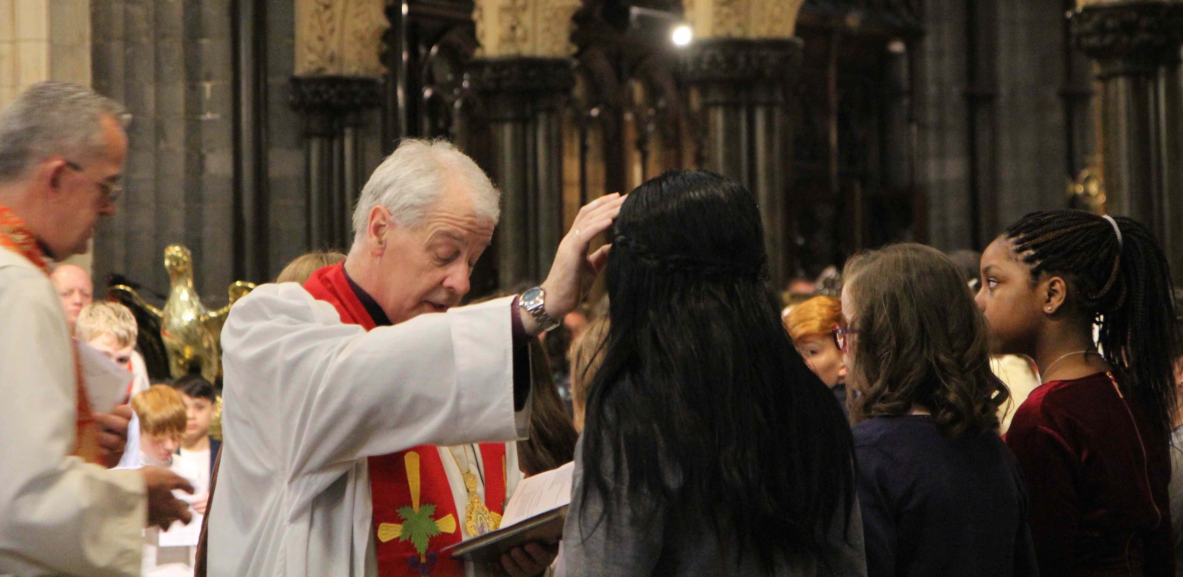 Confirmation in Christ Church Cathedral.