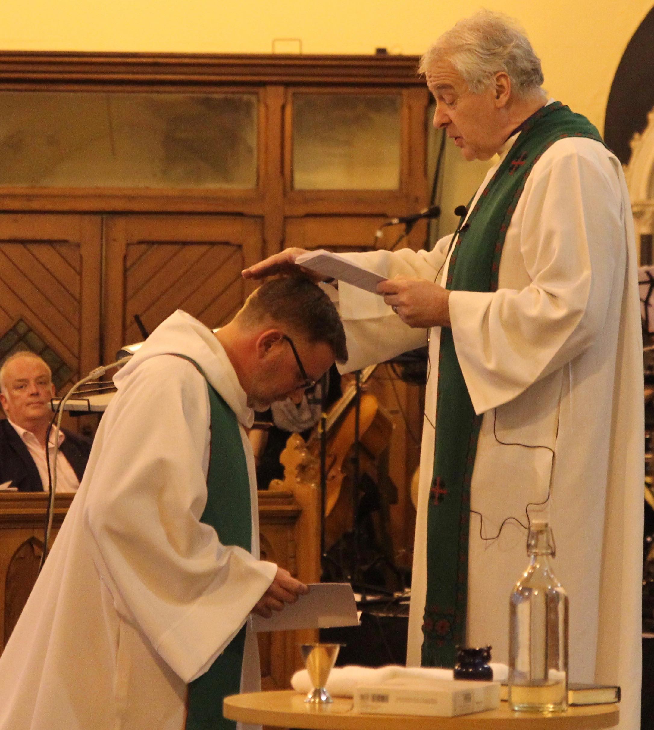 The Revd Rob Jones is instituted as Rector of Rathmines with Harold's Cross by Archbishop Michael Jackson.