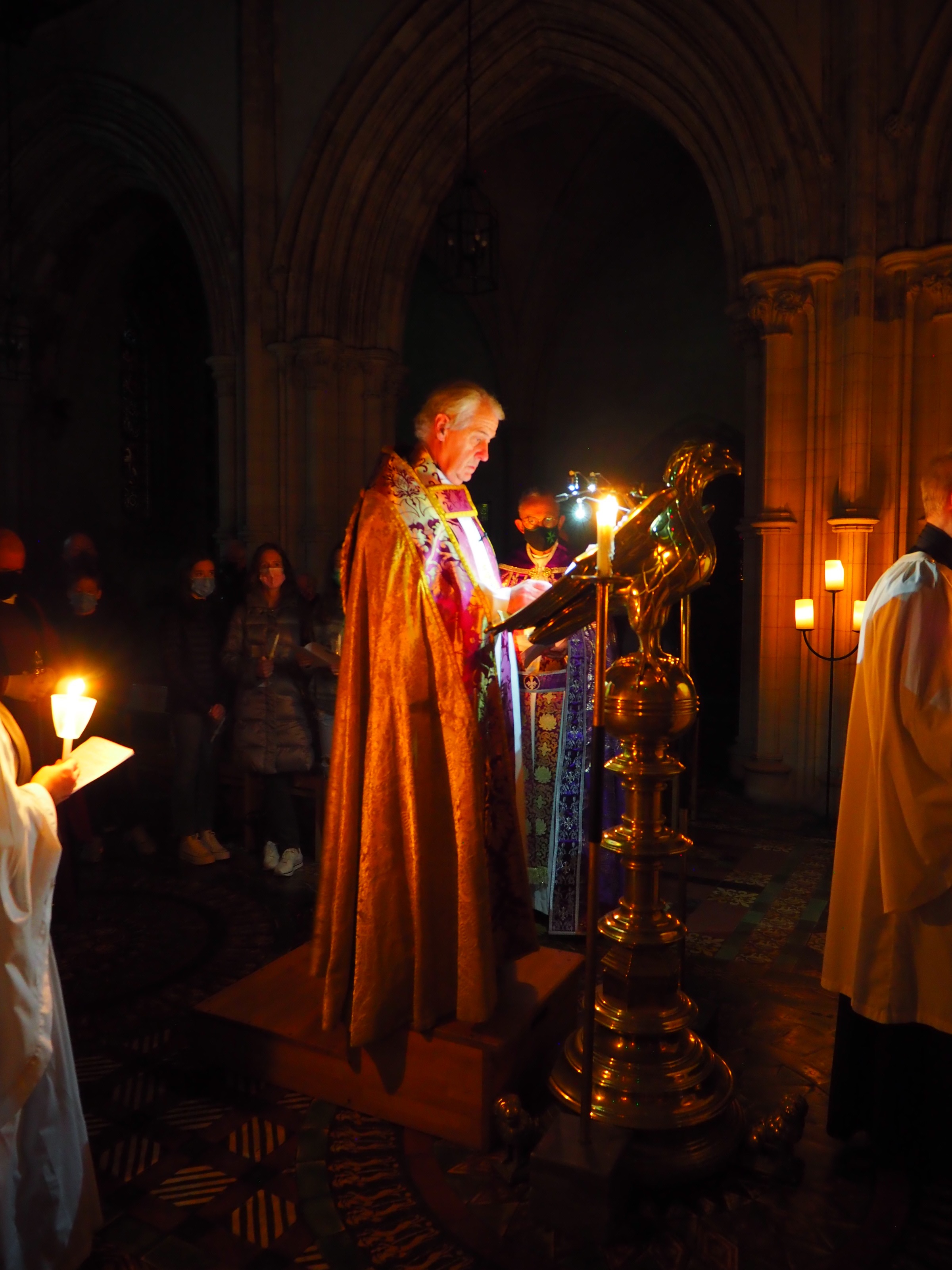 Archbishop Michael Jackson during the Advent Sunday Service in Christ Church Cathedral. (Photo: David Wynne)