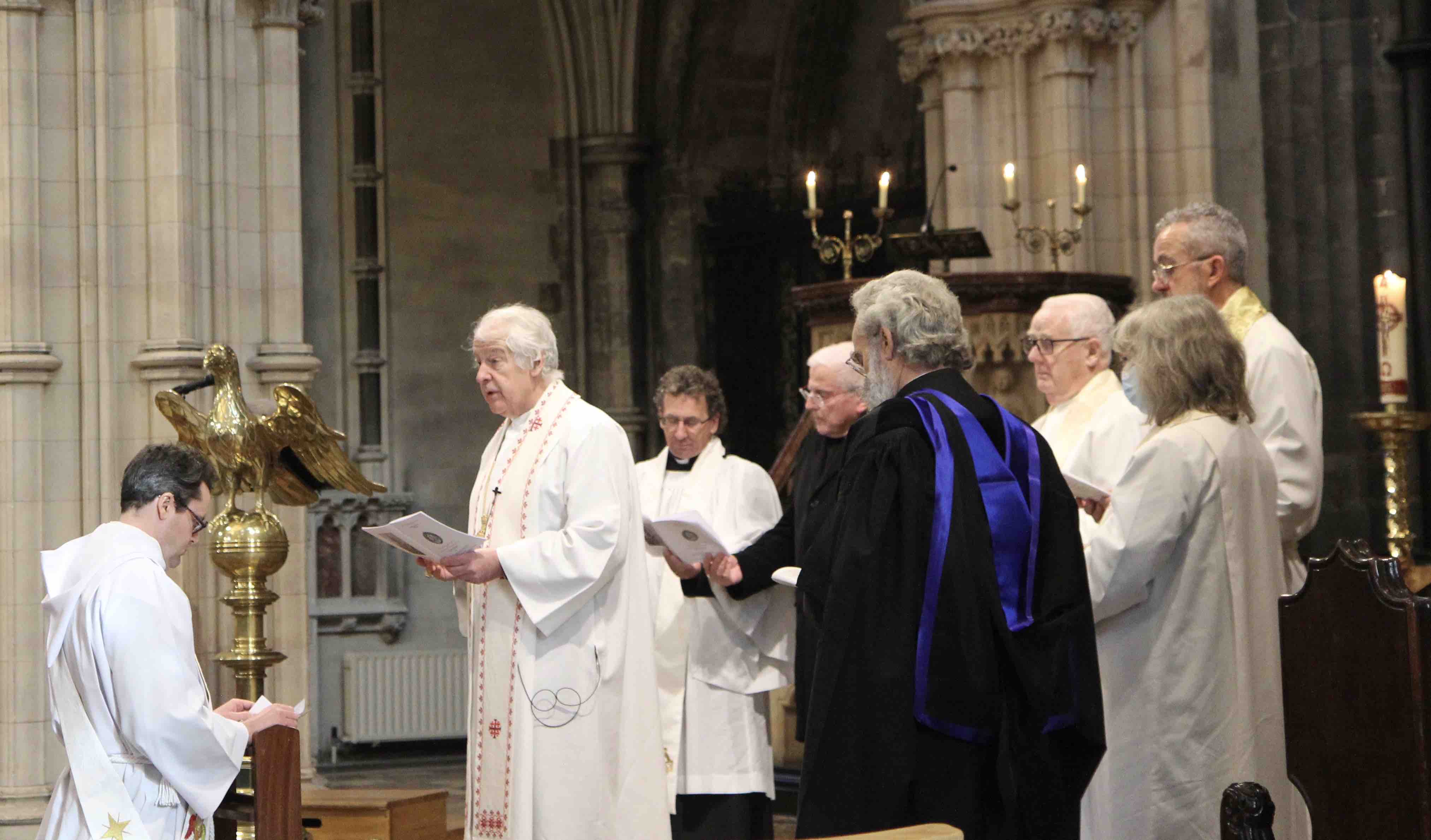 The ordination to the priesthood of the Revd Edwin Aiken.