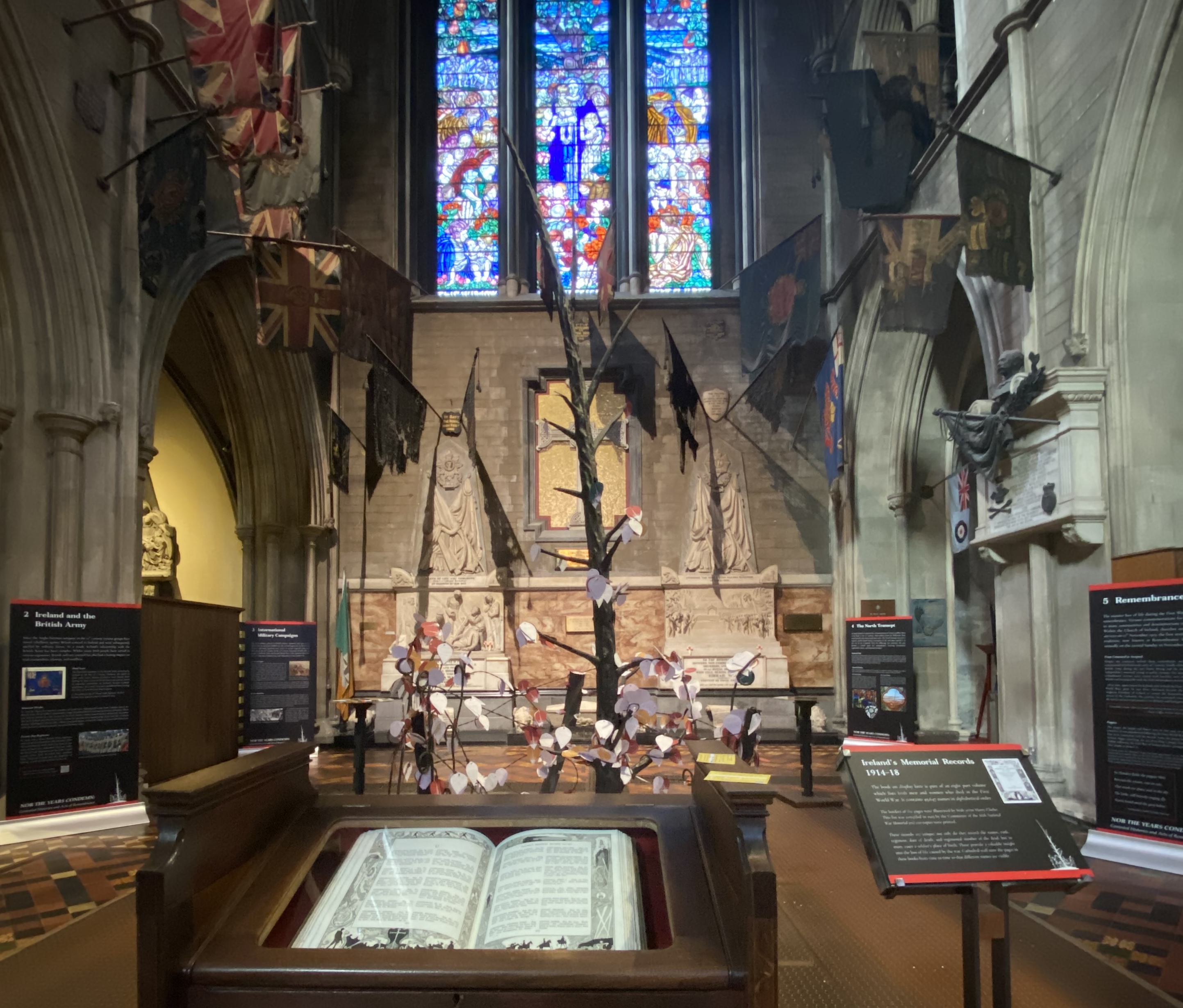The North Transept of St Patrick's Cathedral.