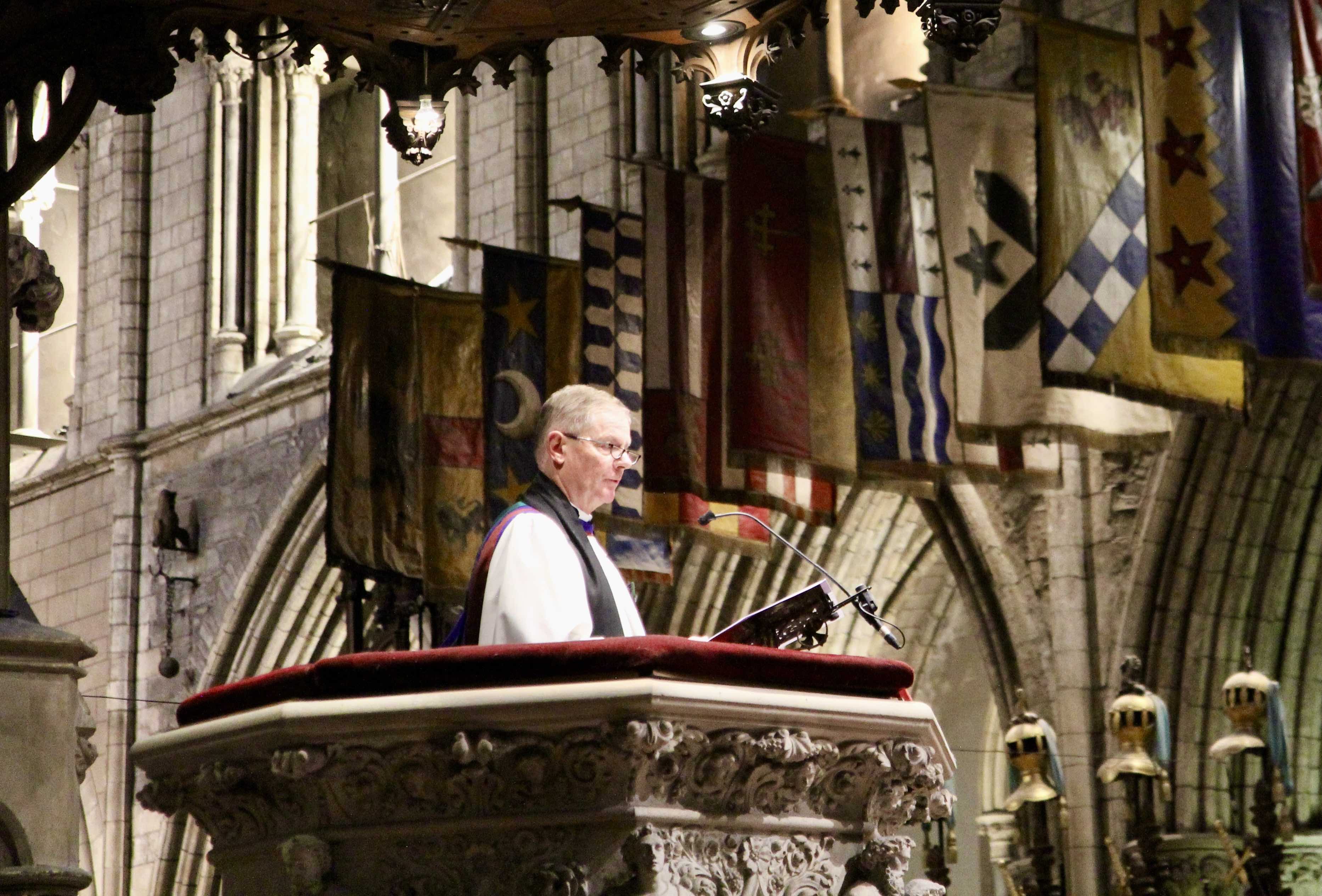 The Revd Peter Rutherford.