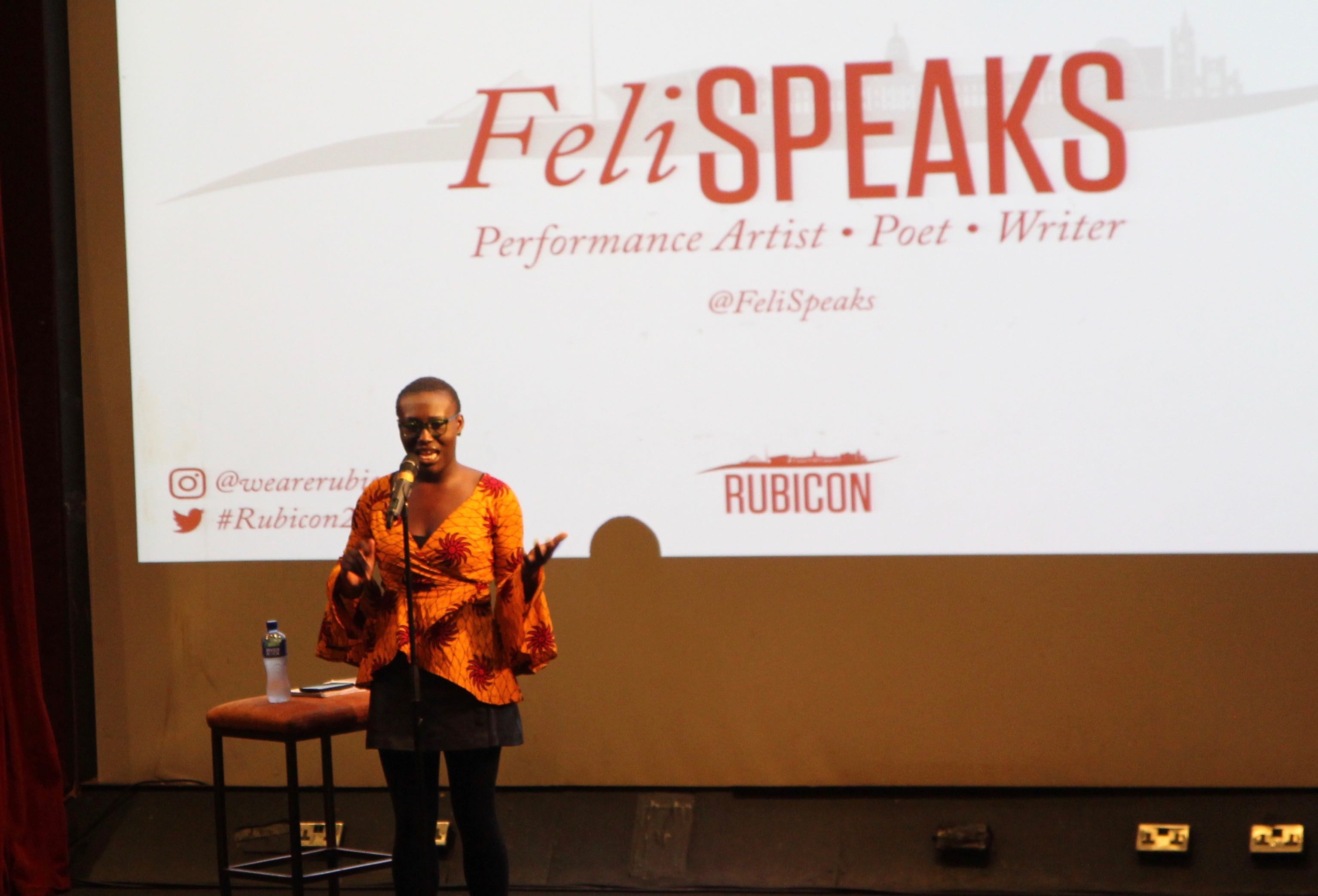 Feli Speaks closes Rubicon 2018.